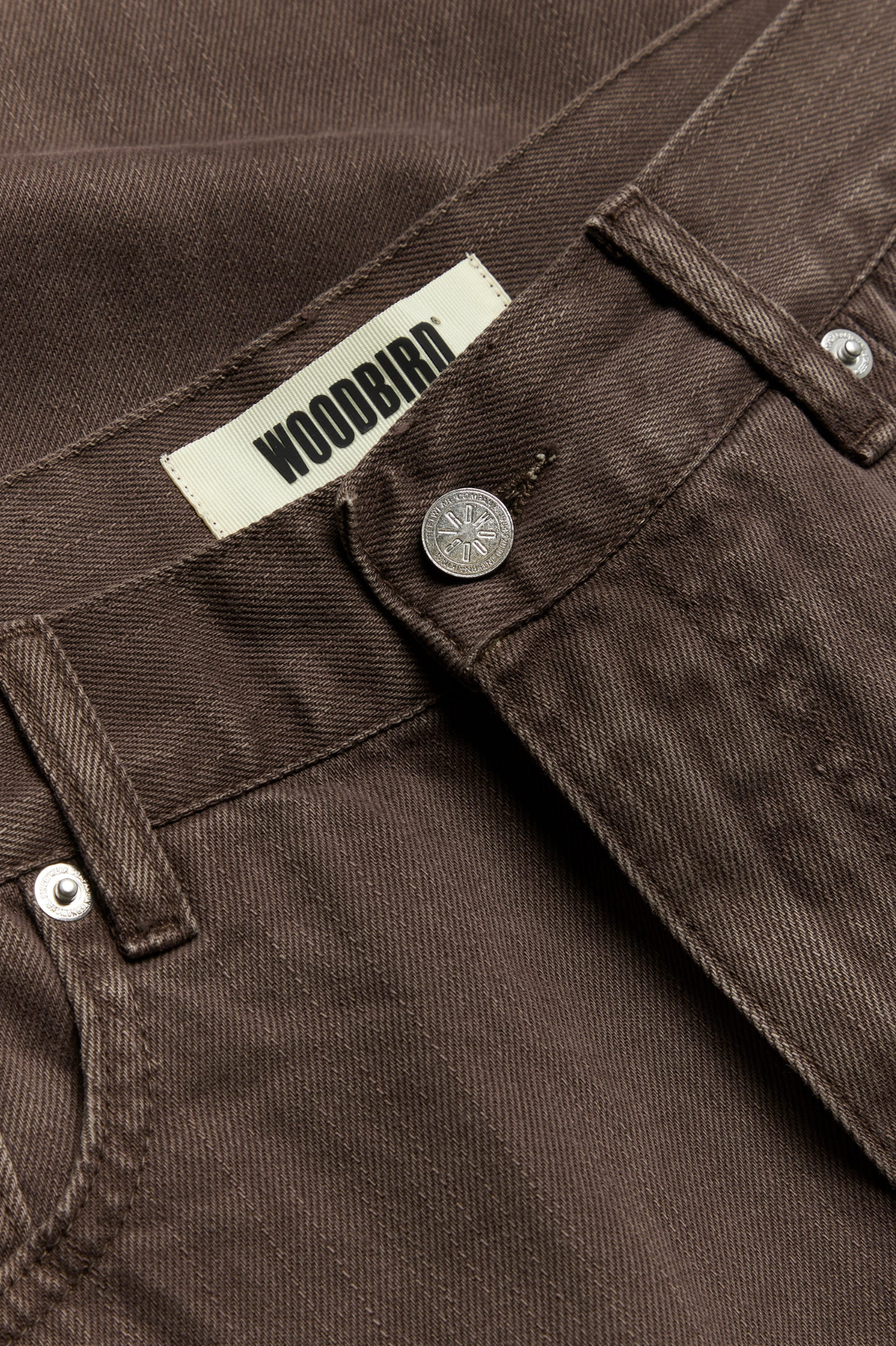 LEROY BROWN JEANS - WASHED BROWN
