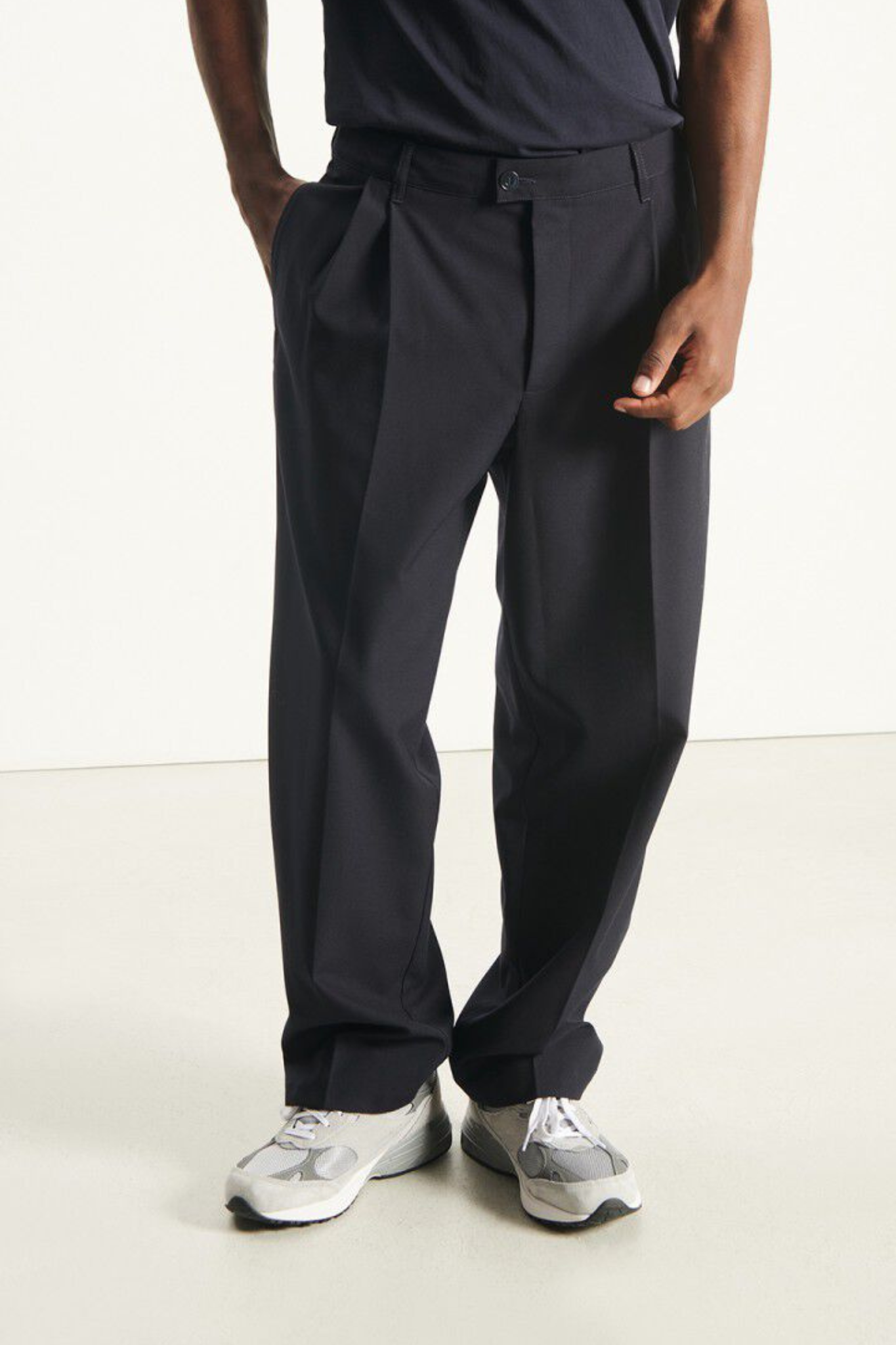 AYANY PANTS - NAVY