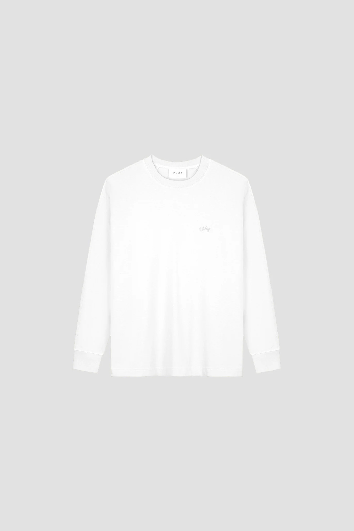 SIGNATURE LS T-SHIRT - OPTICAL WHITE