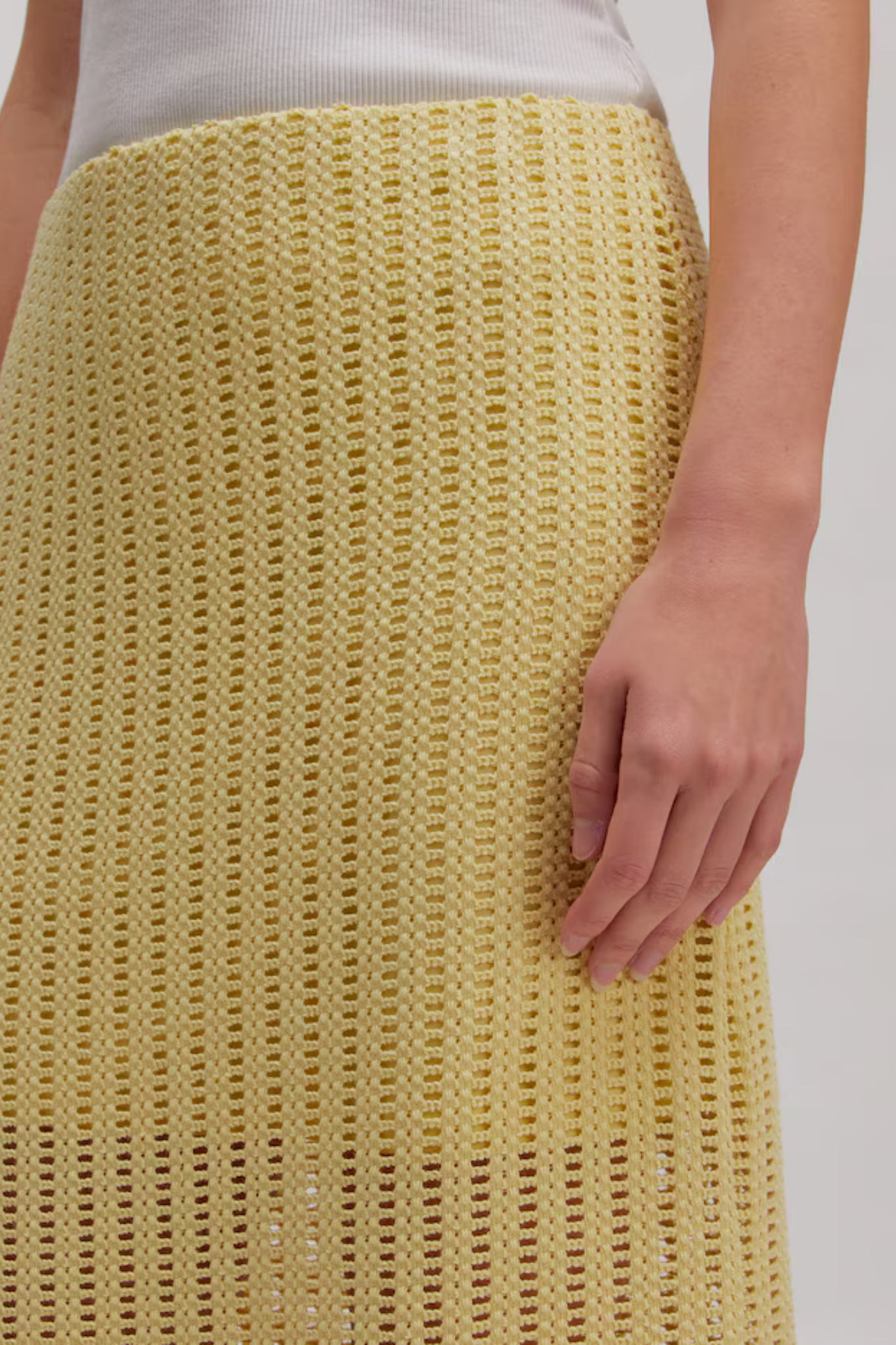 SUKI SKIRT - DUSTY YELLOW