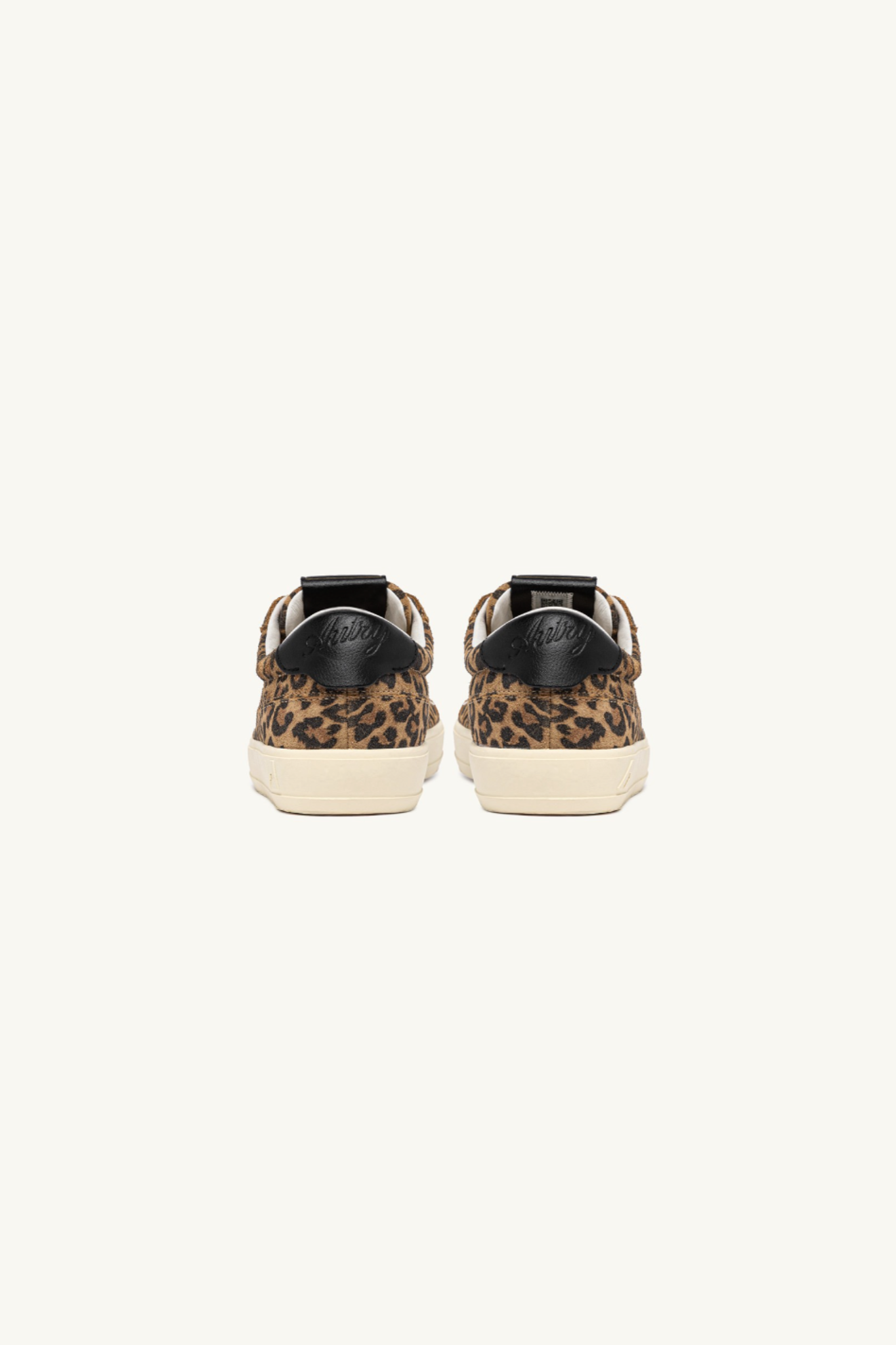 WINDSCAPE LOW WOMEN SNEAKERS - SUEDE/LEOPRINT LEOP/BLACK