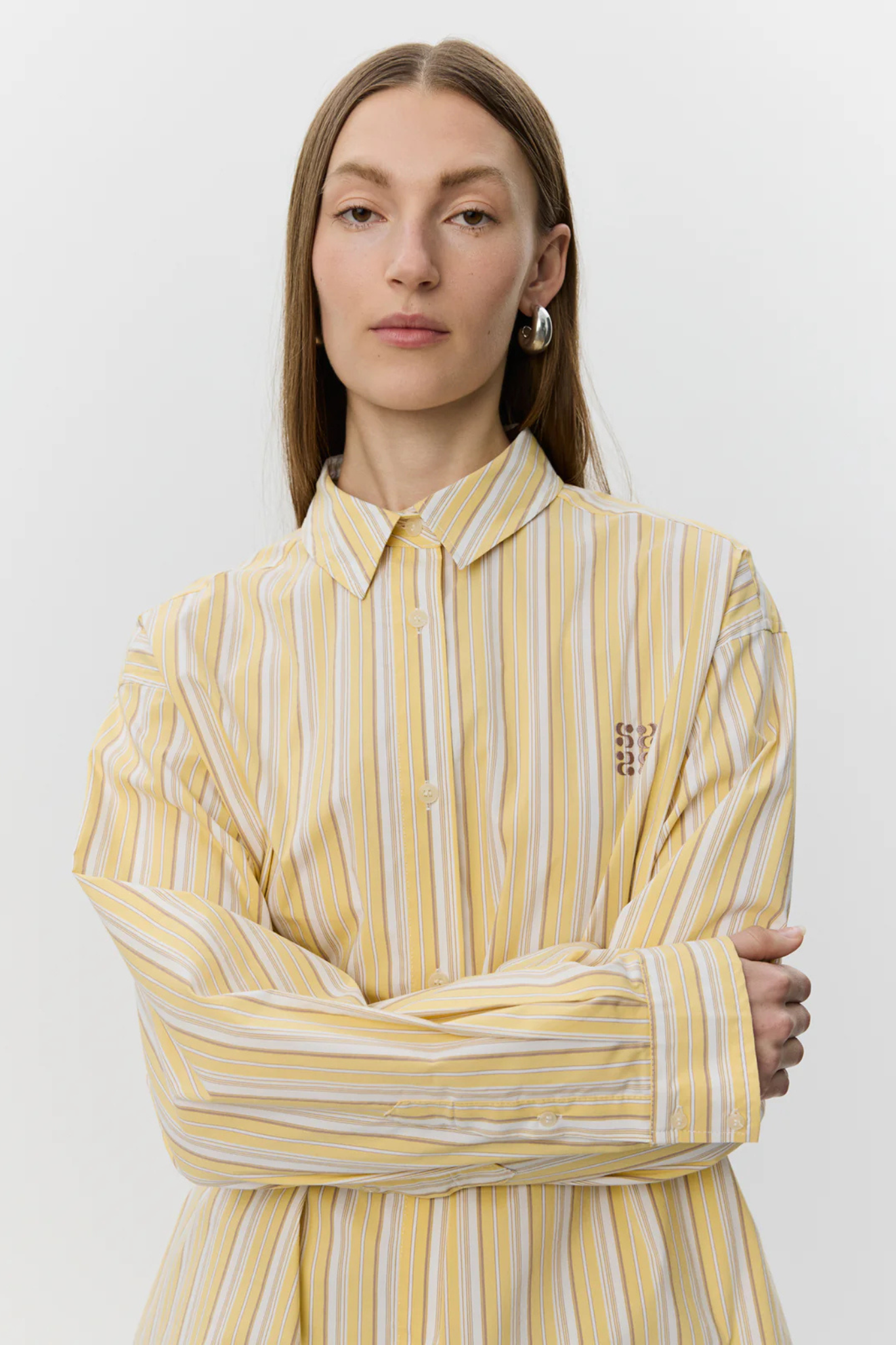 MERCY OVERSIZE SHIRT - LIGHT YELLOW