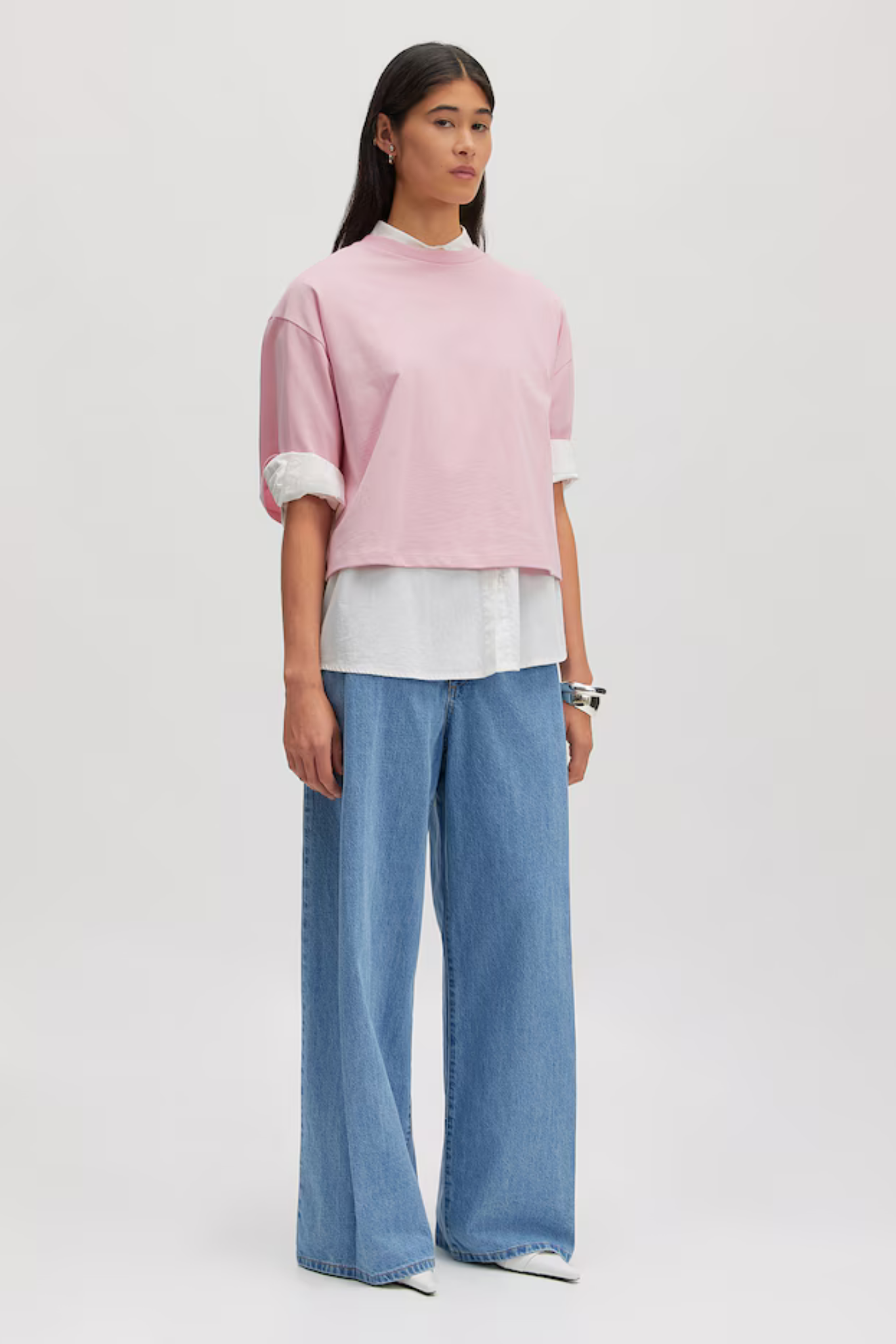 ENZO T-SHIRT - CAMEO PINK