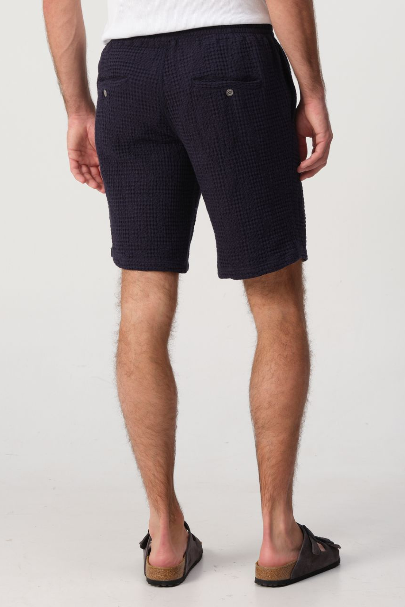 ANDY WAFFLE SHORT - SKY CAPTAIN