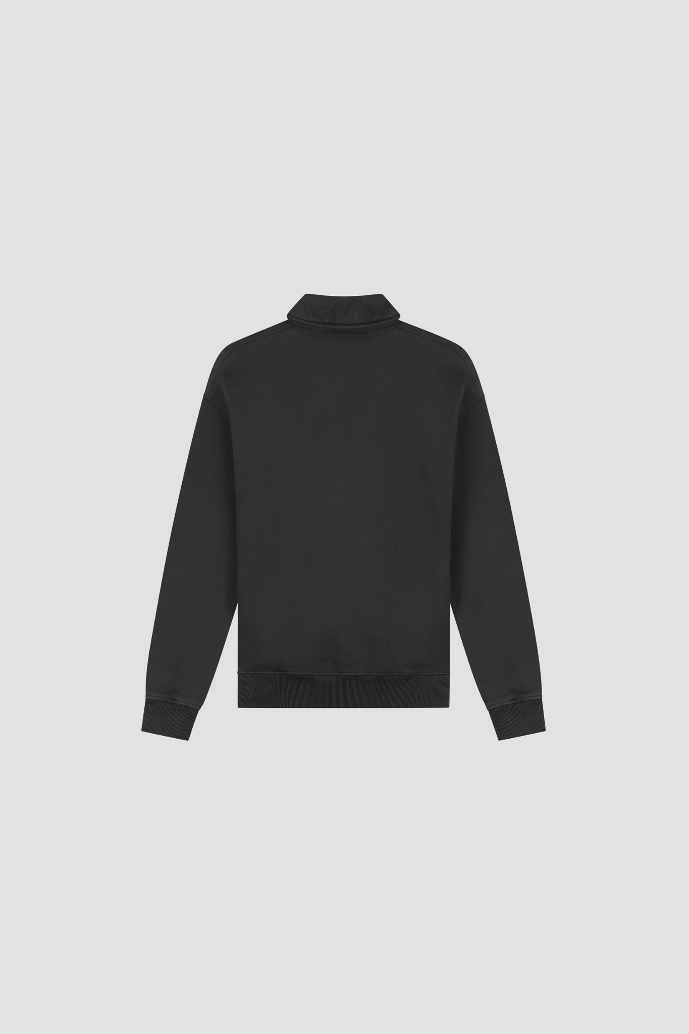 SIGNATURE OVERSIZED POLO - BLACK