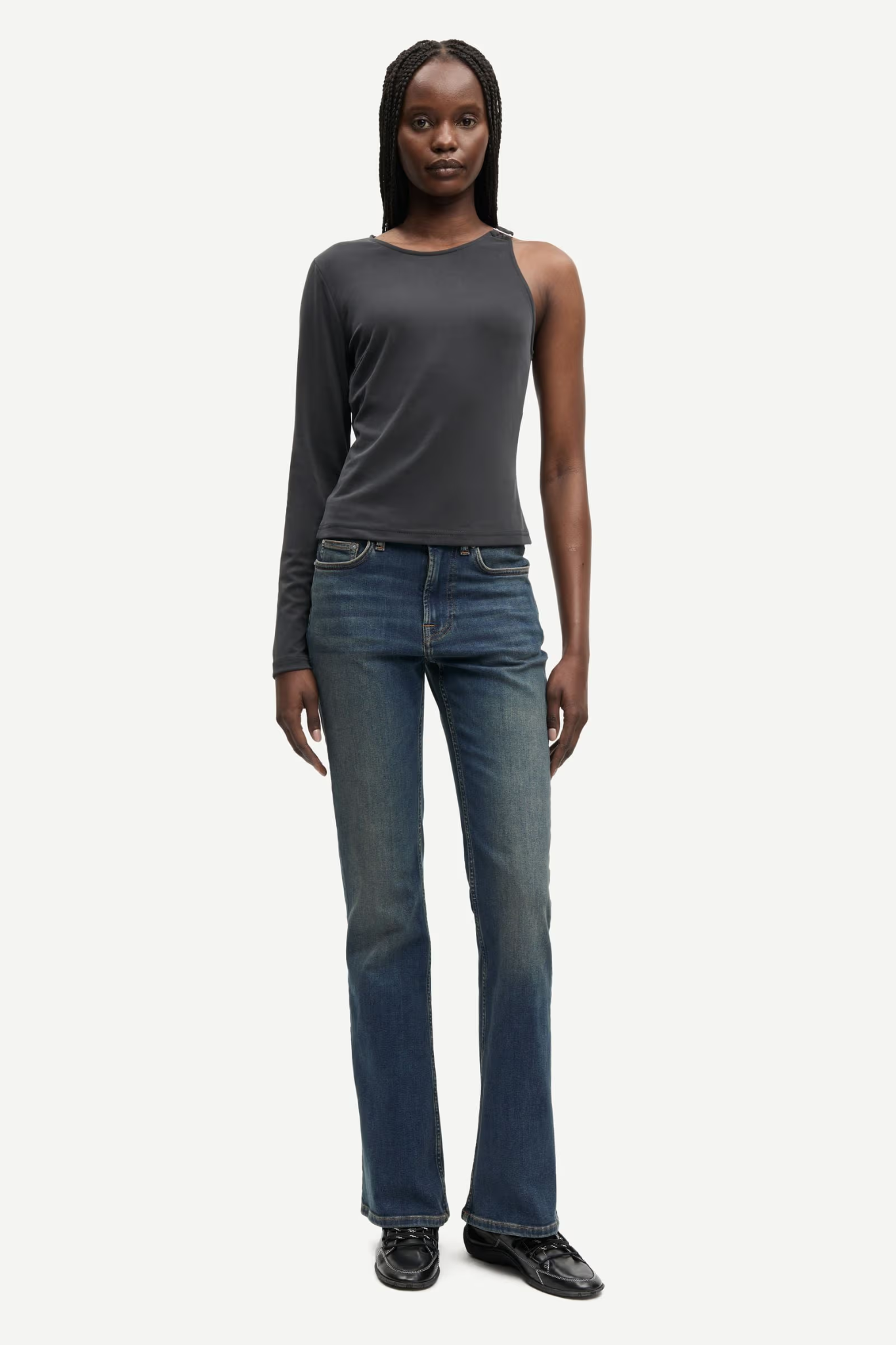 SUSANNA TOP - BLACK