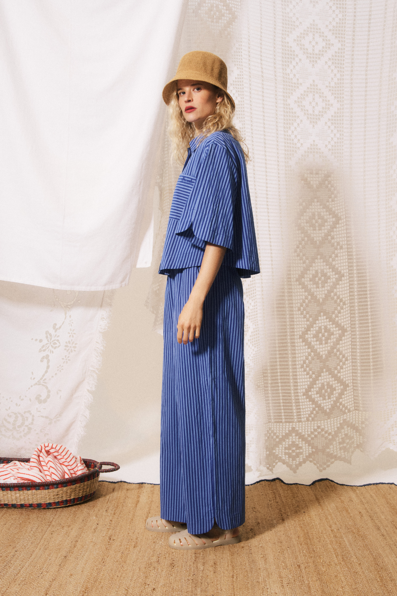 ANNA SHIRT - BLEU ELECTRIQUE