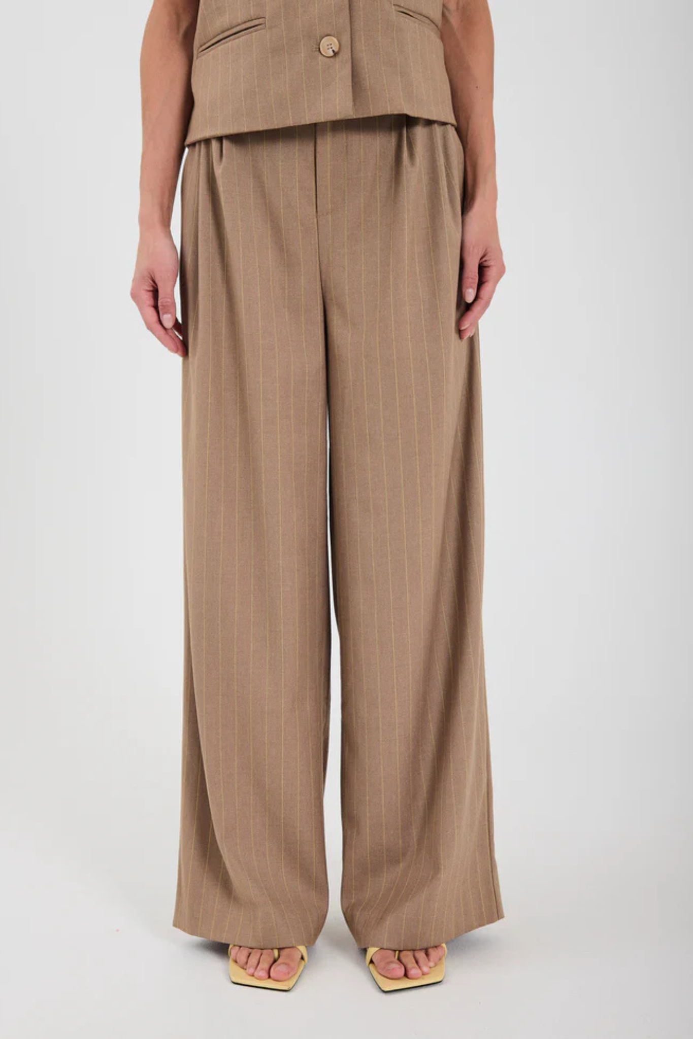NOVIA PANTS - YELLOW STRIPE