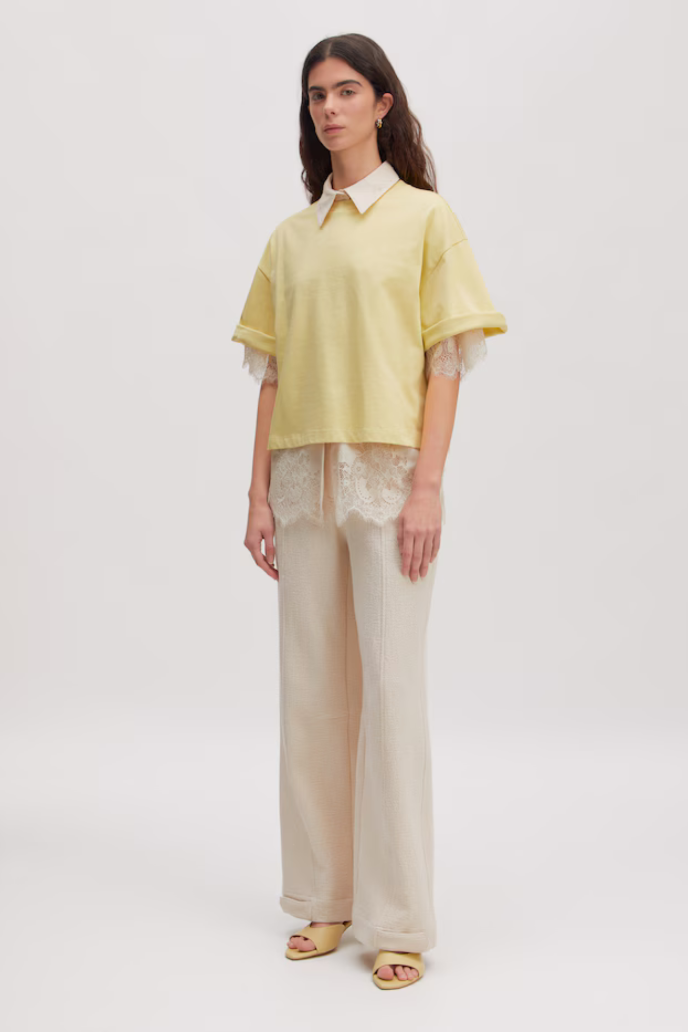 ENZO T-SHIRT - DUSTY YELLOW