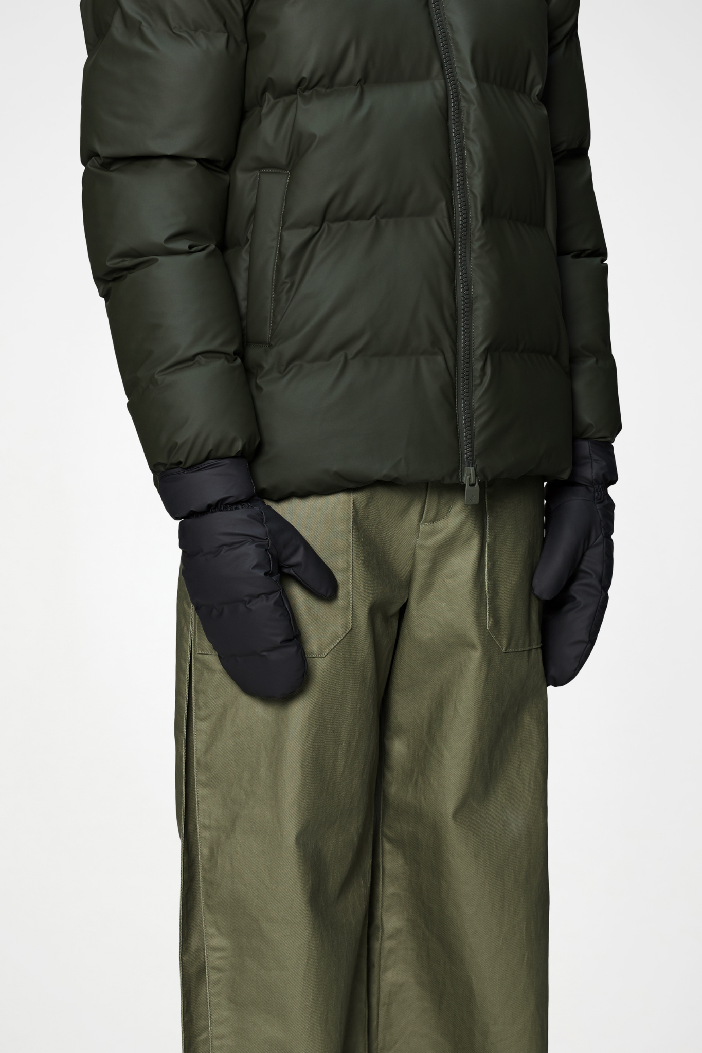 PUFFER MITTENS W2T2 - BLACK