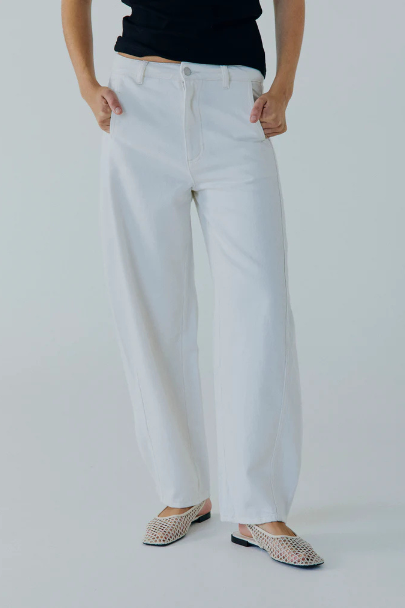 KENZINA JEANS - WHITE WASH