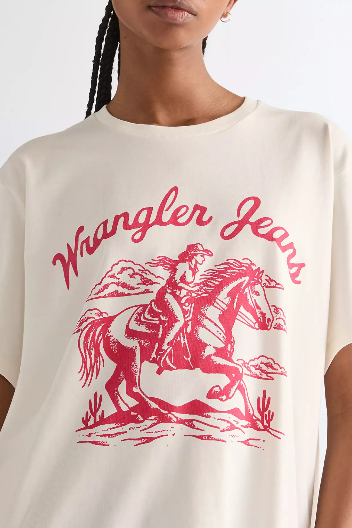 GIRLFRIEND T-SHIRT - WORN WHITE