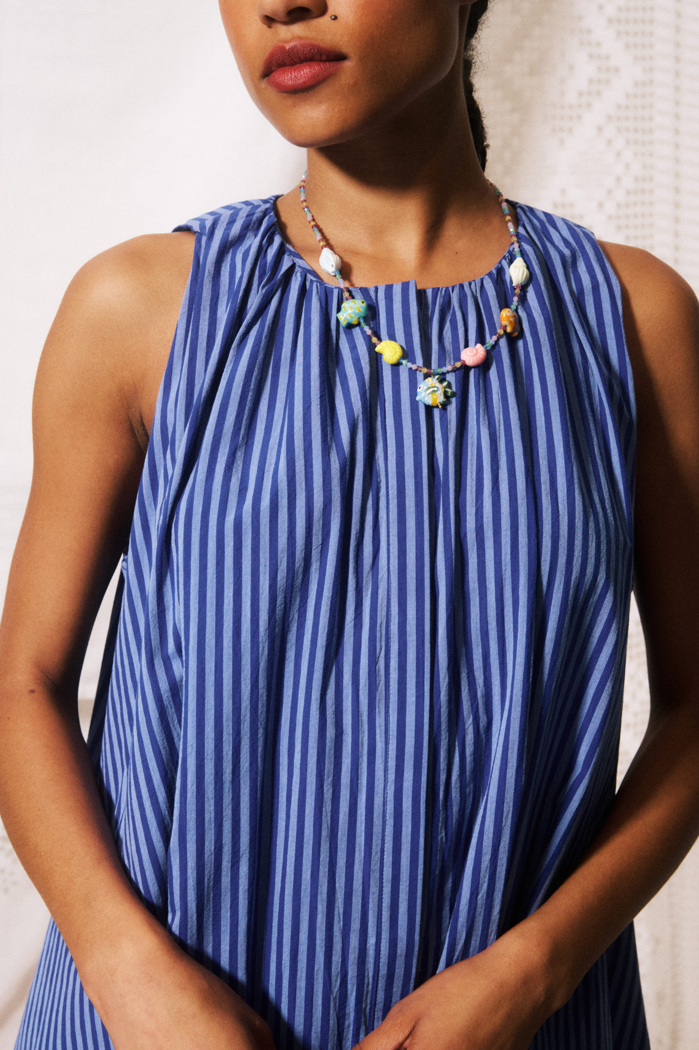 ANGELA DRESS - BLEU ELECTRIQUE