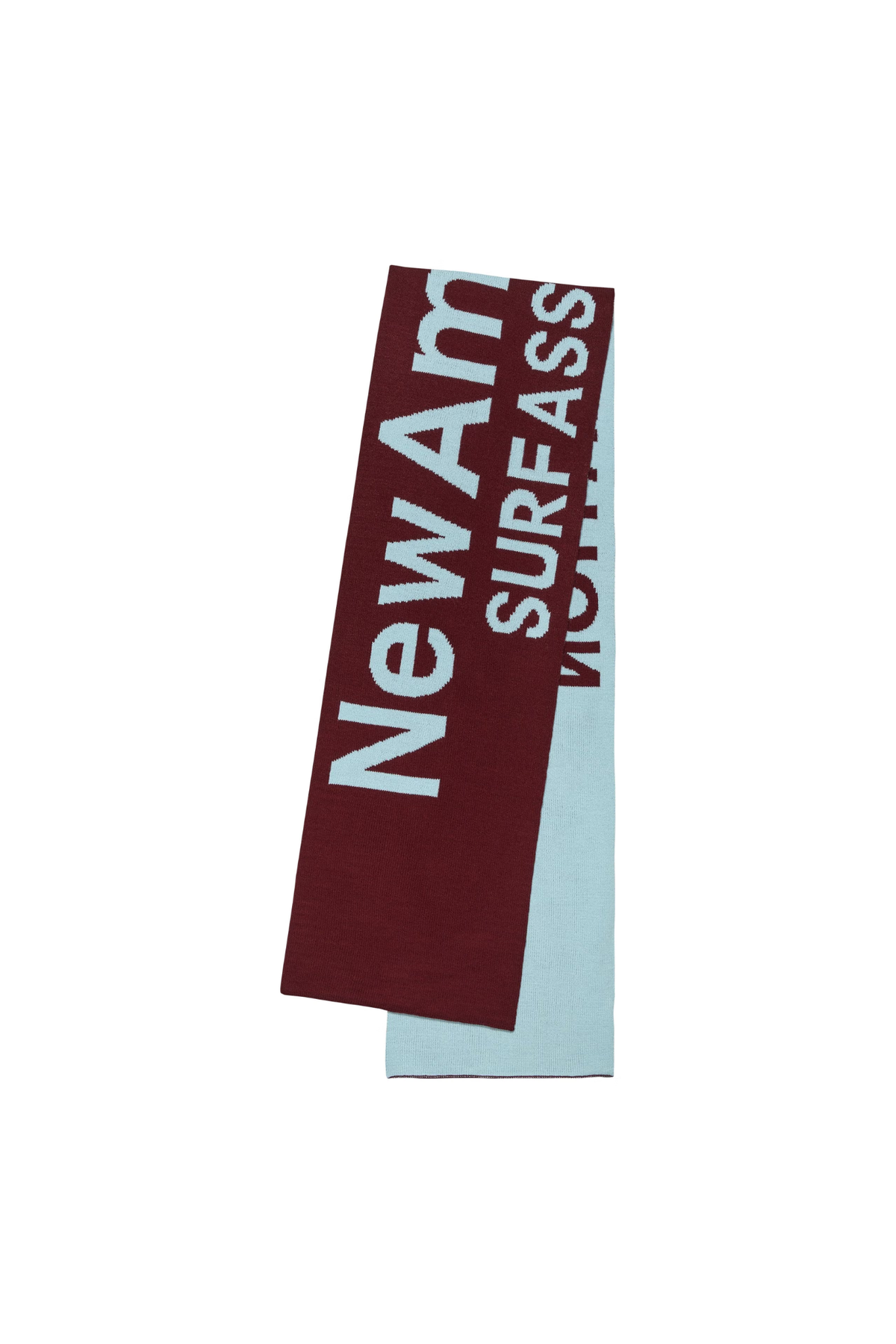 NAME SCARF - BORDAUX