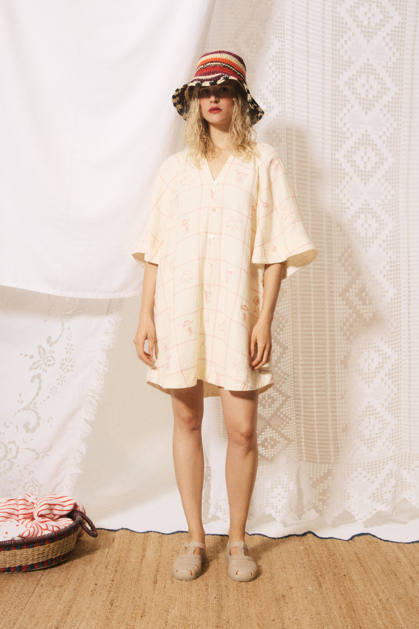 TOMMASO DRESS - CREME