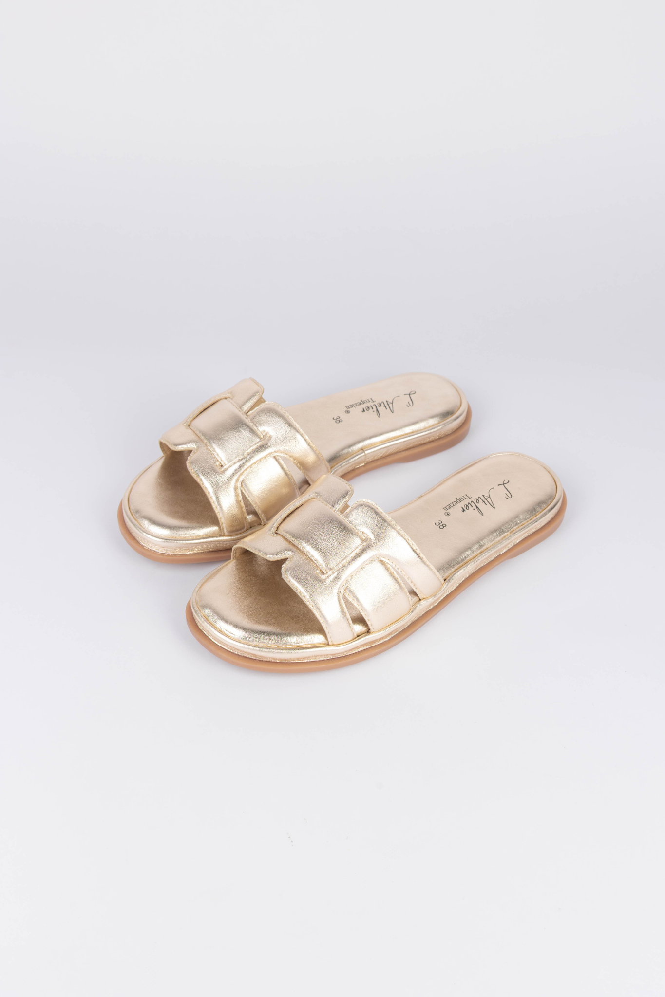 CHARLIE SANDALS - GOLD
