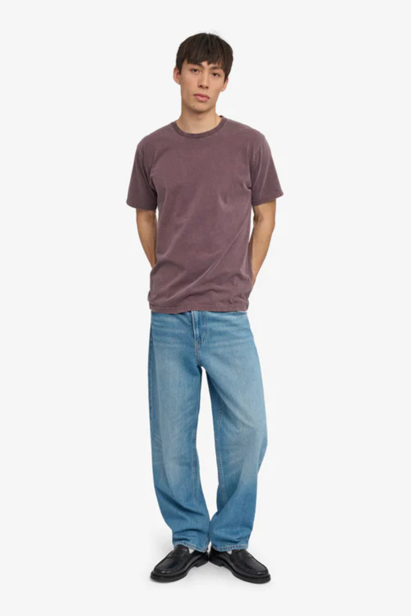 CLASSIC ORGANIC T-SHIRT - FADED GRAPE
