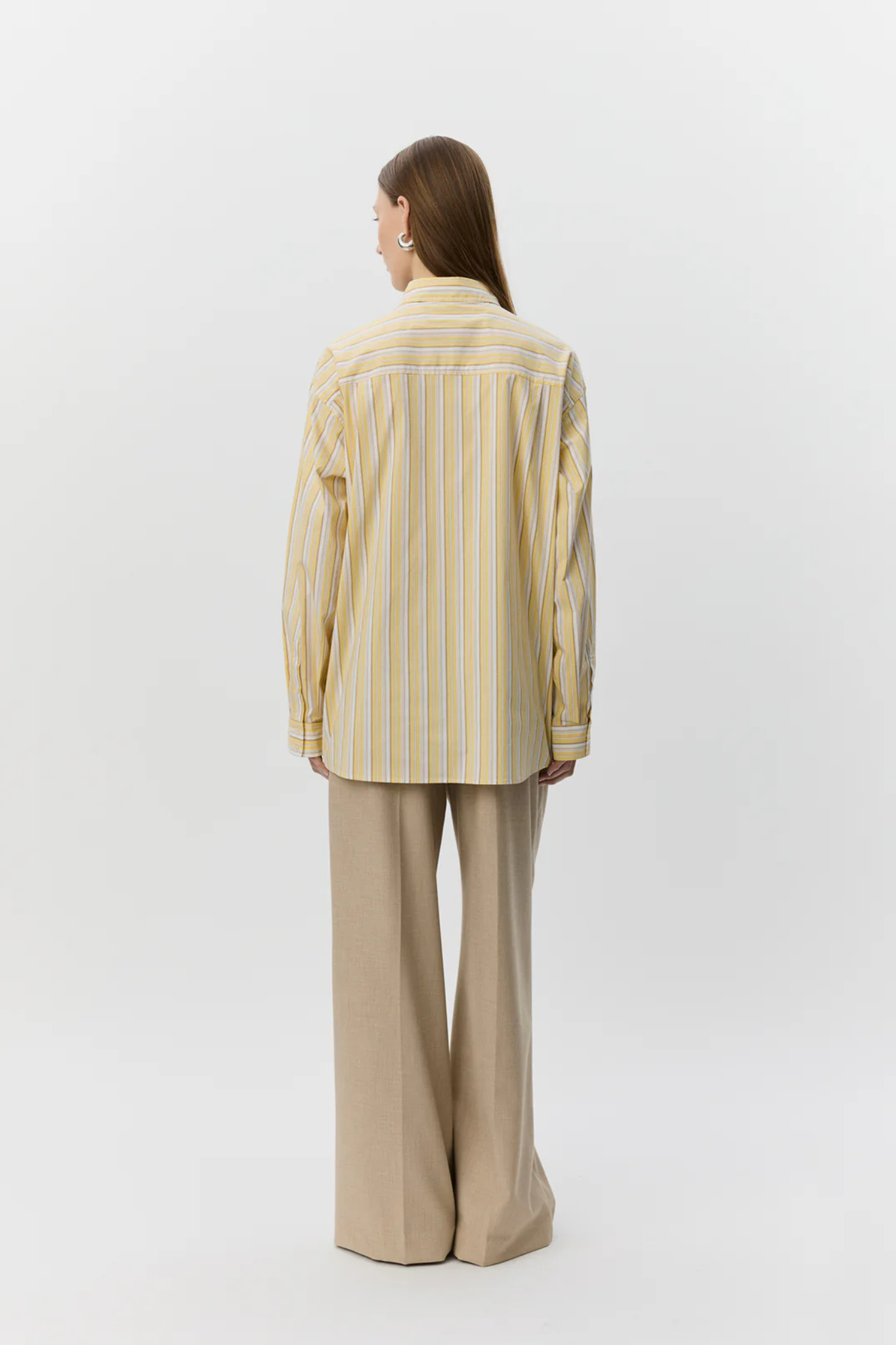 MERCY OVERSIZE SHIRT - LIGHT YELLOW