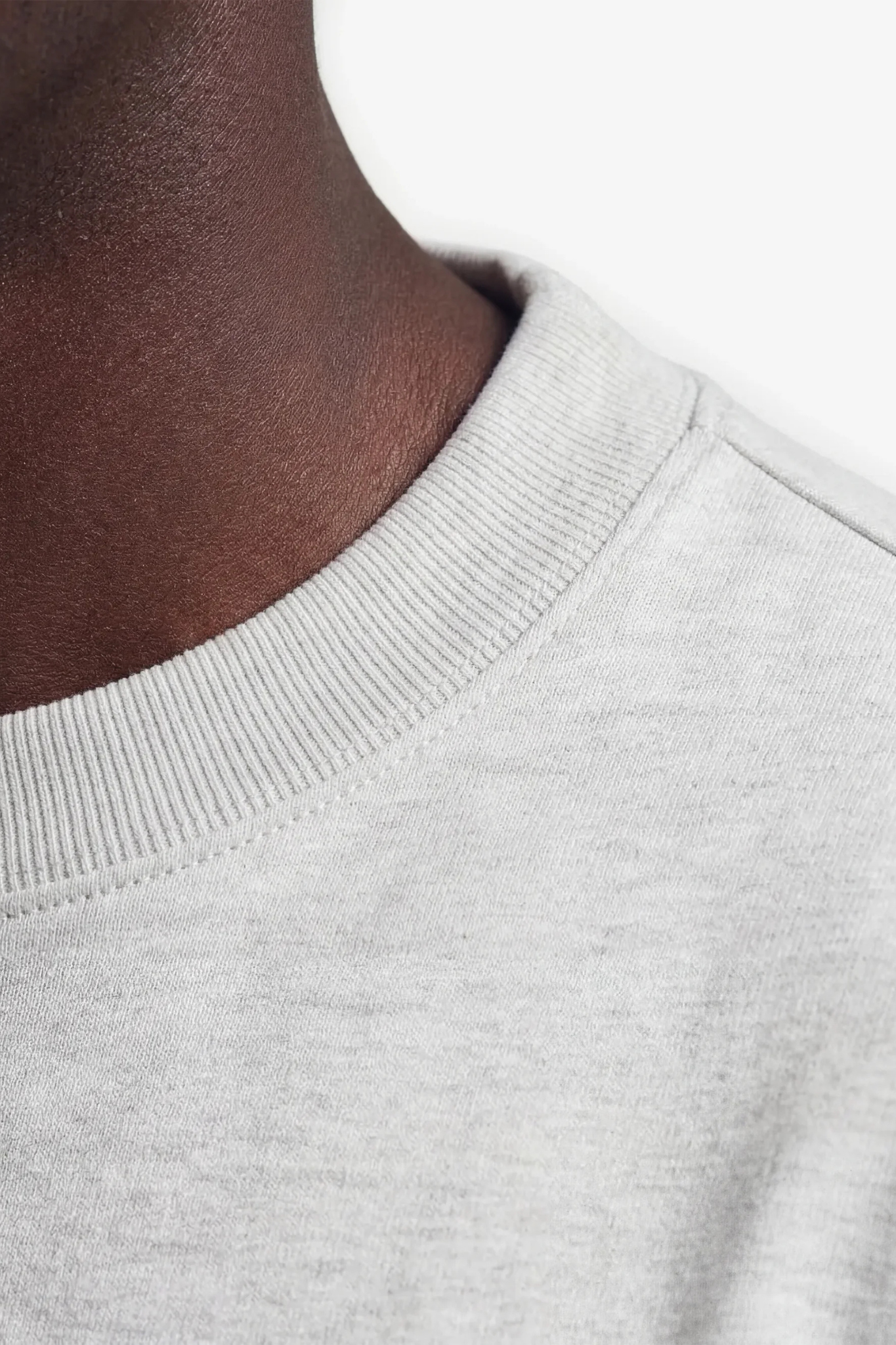 LEMON OUTLINE T-SHIRT - GREY MELANGE