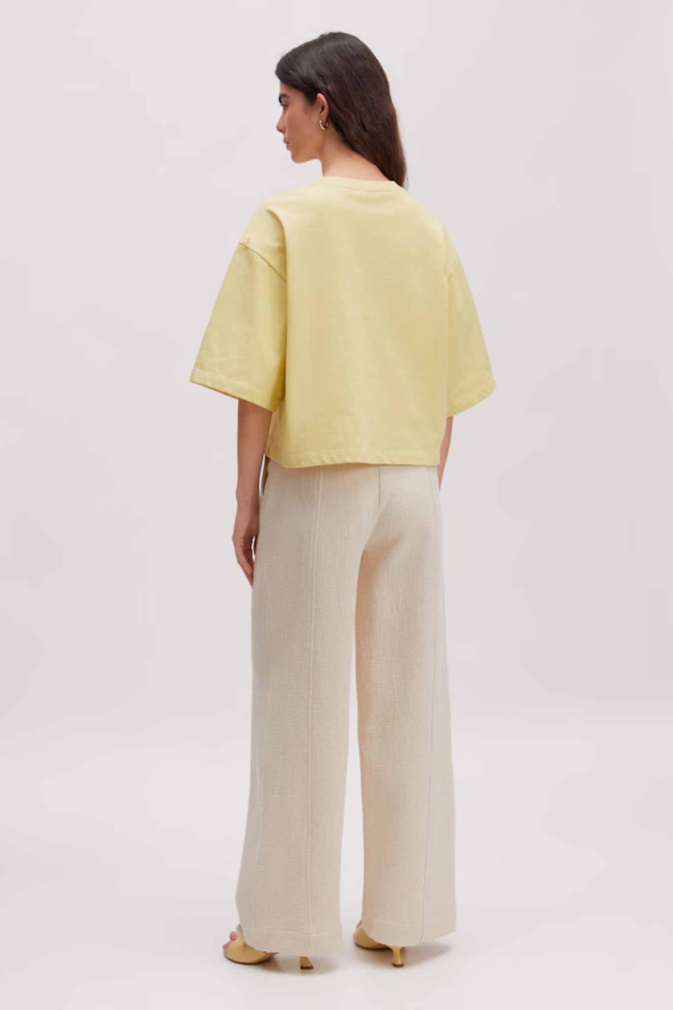 ENZO T-SHIRT - DUSTY YELLOW
