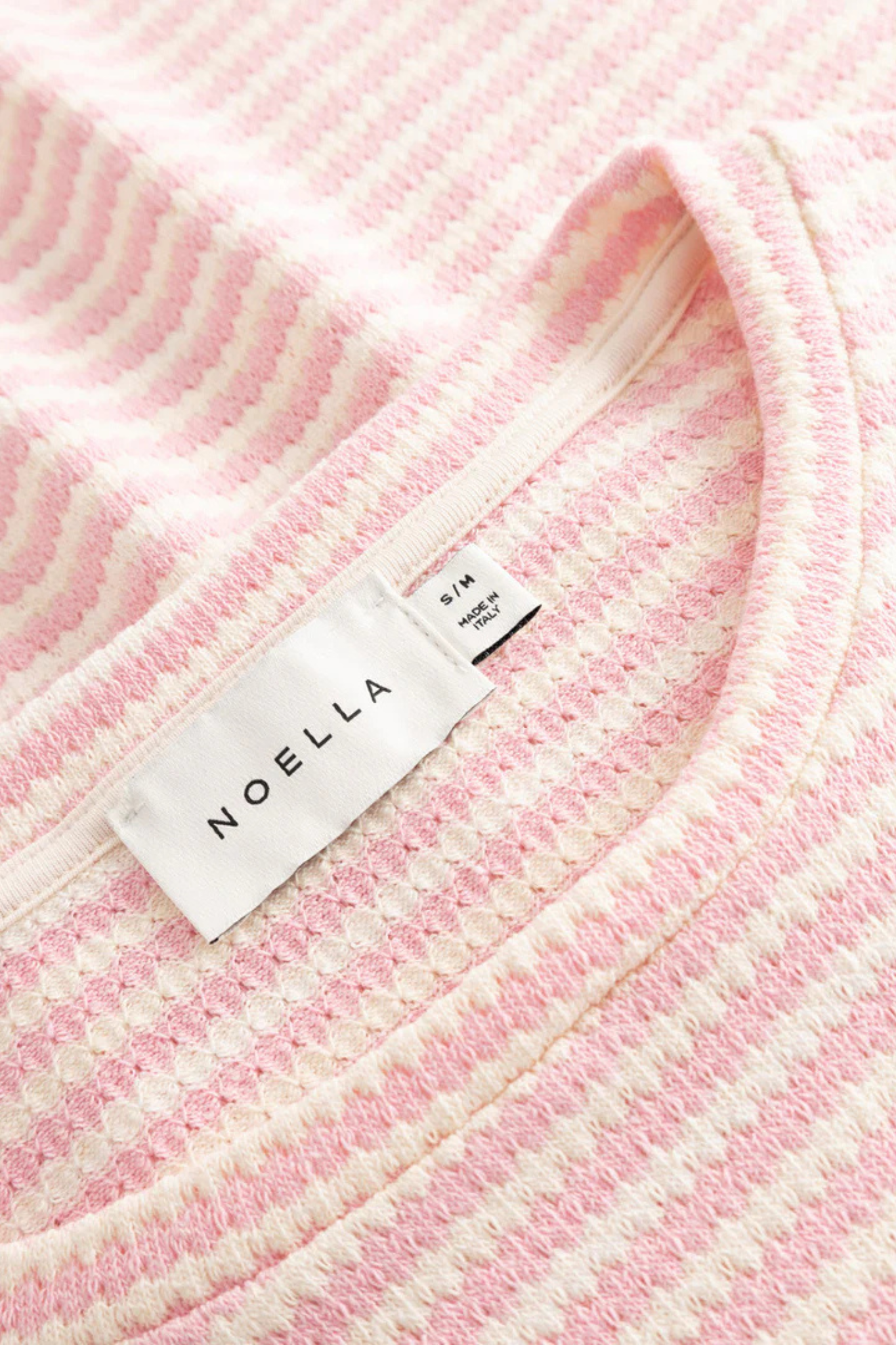 MALEAH TOP - DANNI BLUSH STRIPE
