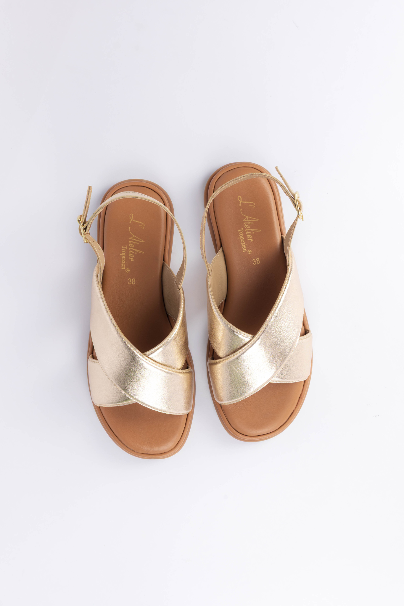LAURA SANDALS - GOLD