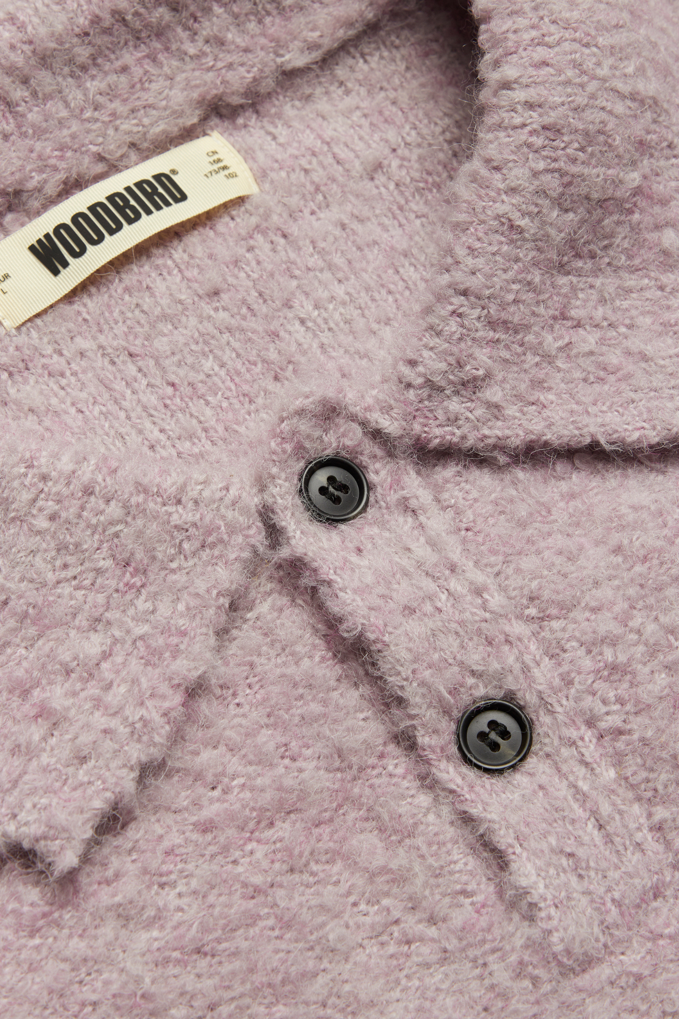 DOM LOOP POLO - DUSTY VIOLET