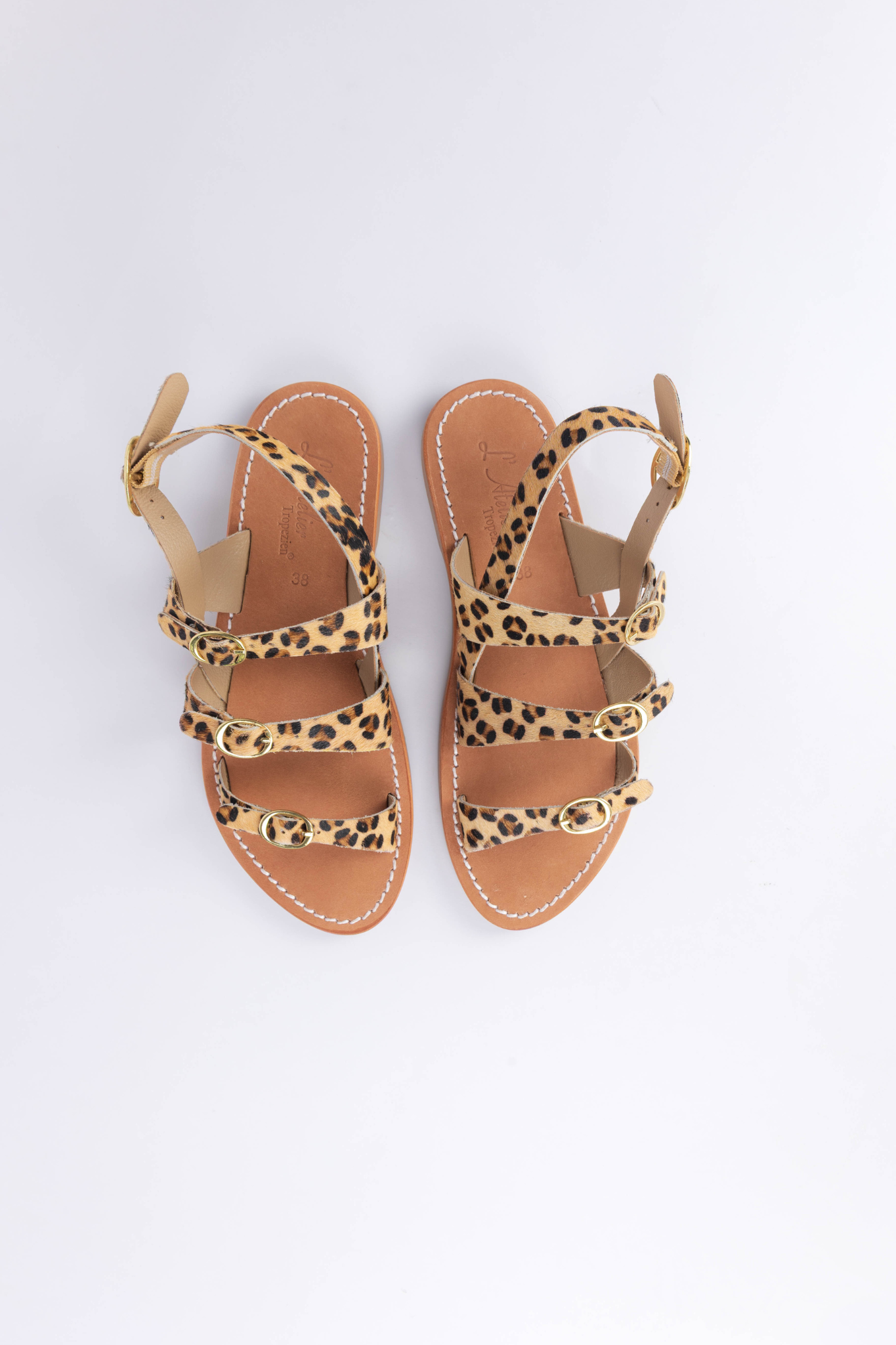 SEAN SANDALS - LEOPARD