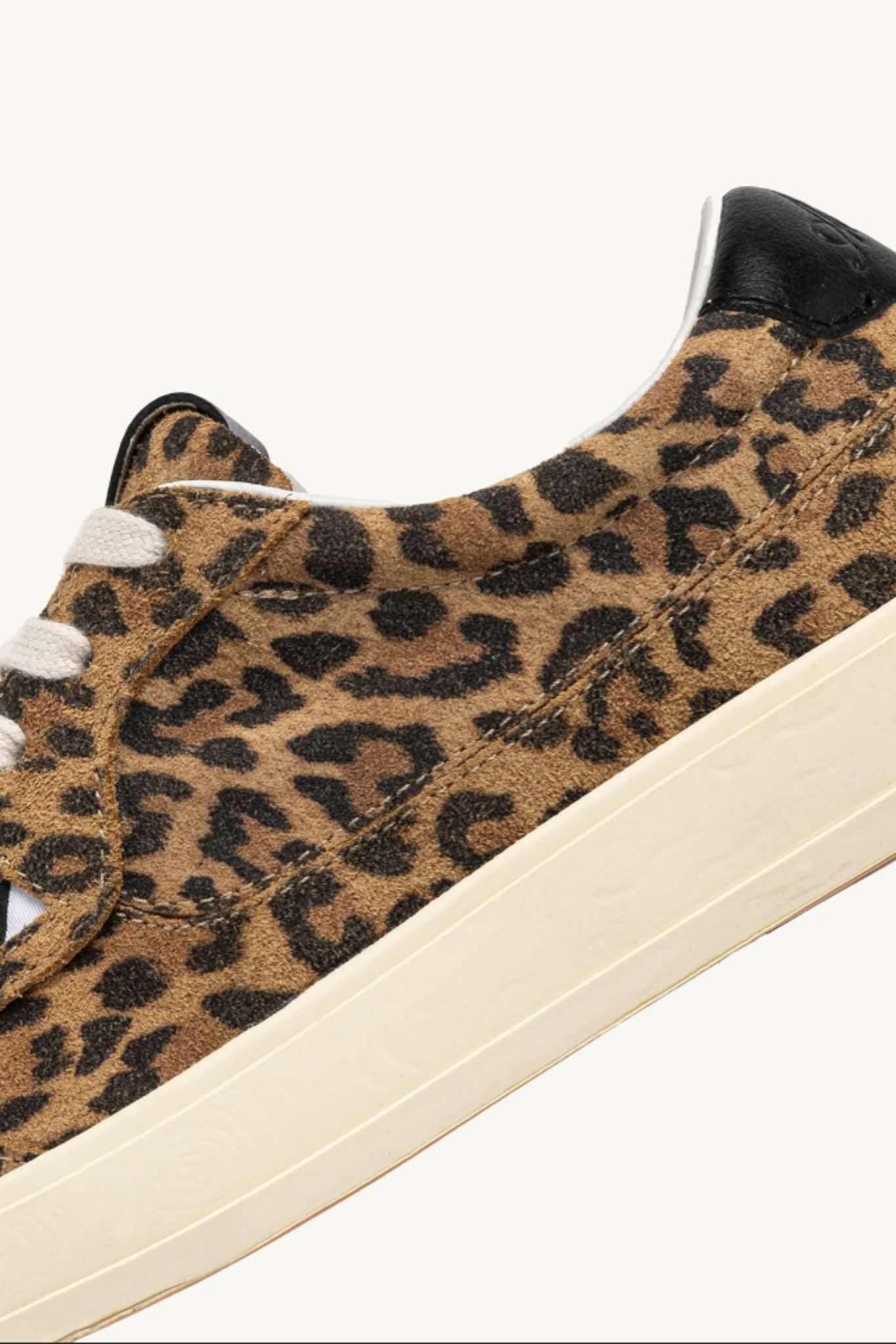 WINDSCAPE LOW WOMEN SNEAKERS - SUEDE/LEOPRINT LEOP/BLACK