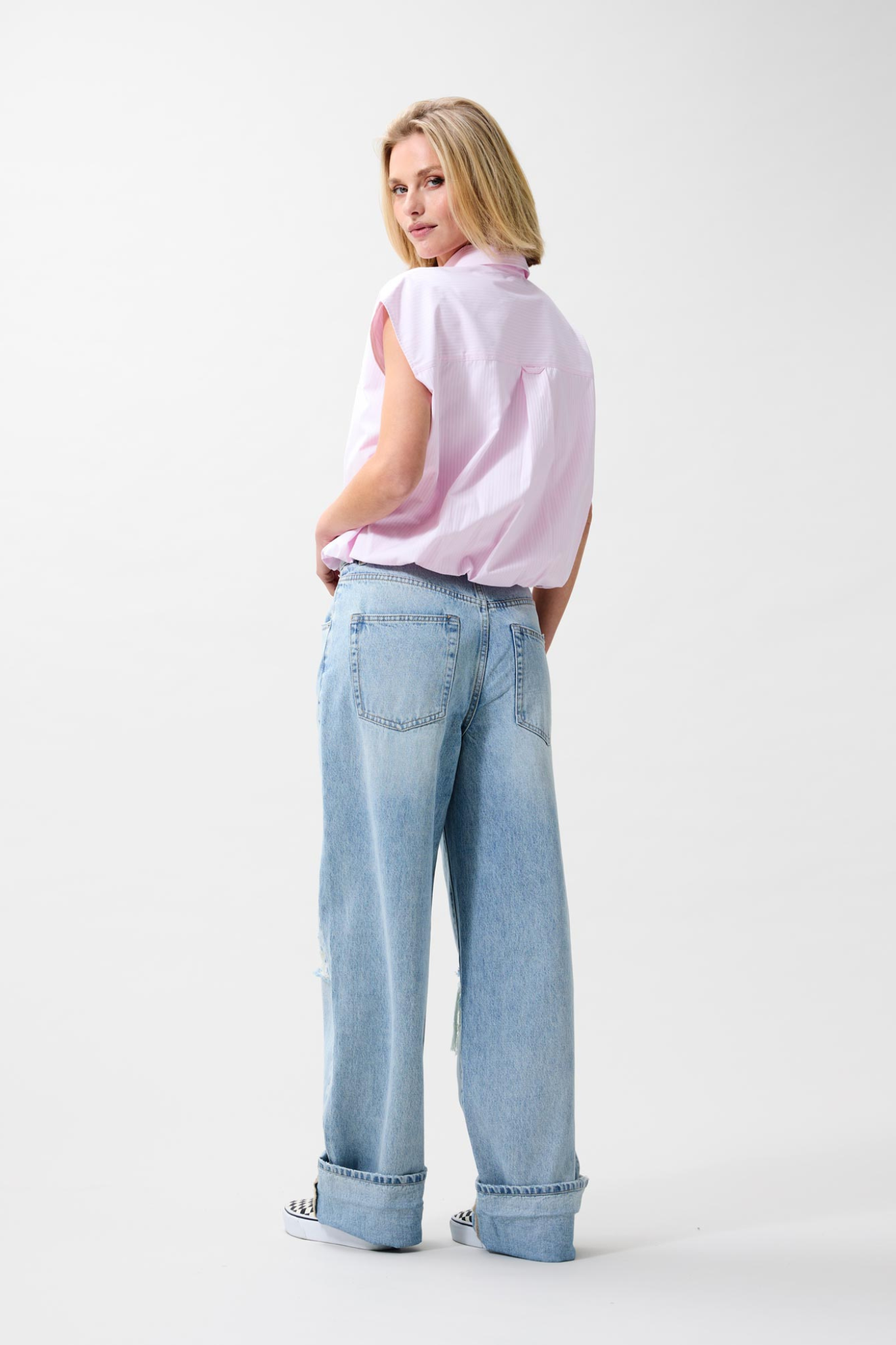 SLEEVELESS TUCK IN BLOUSE - FAIRY TALE