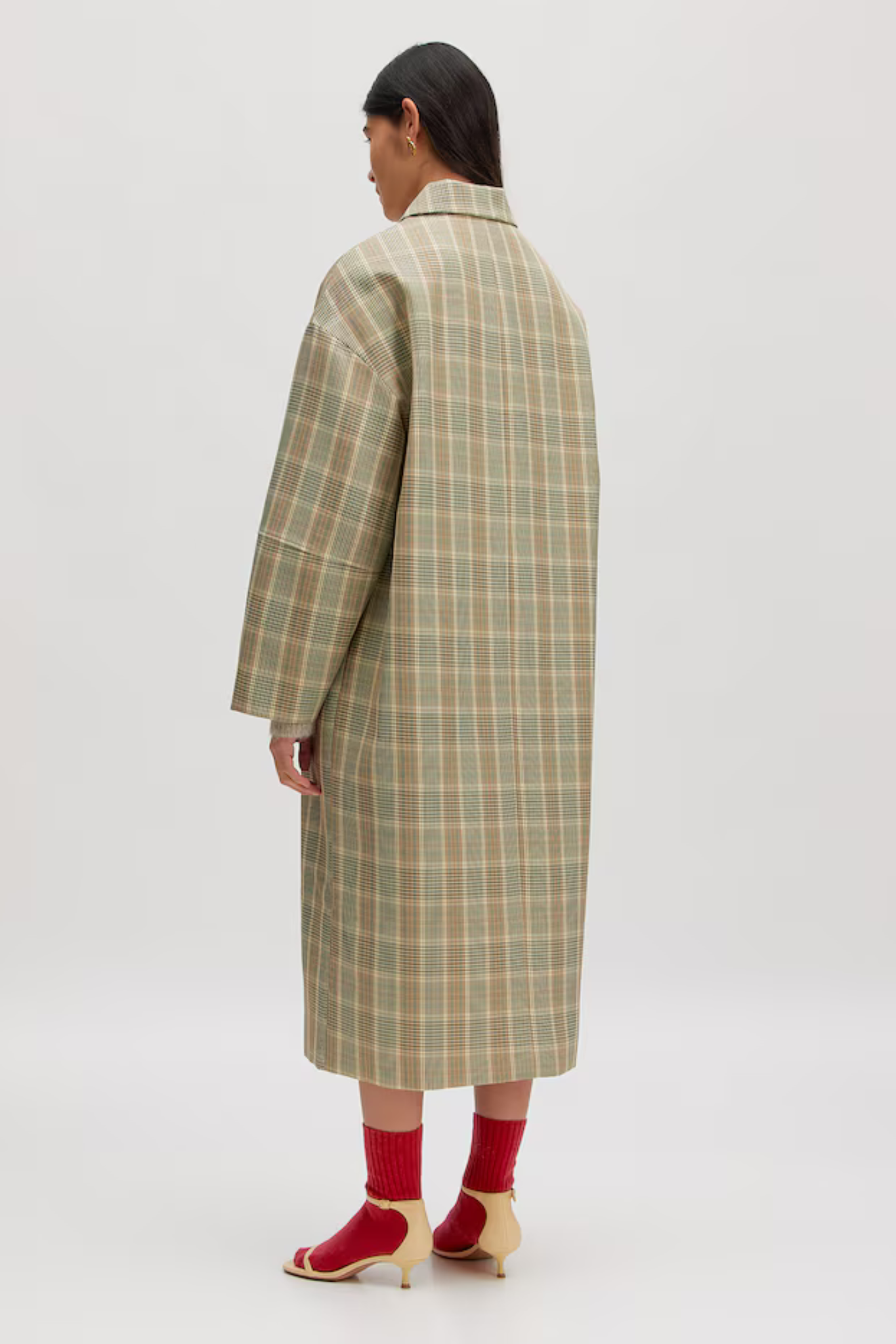 NASTASJA COAT - CHECK