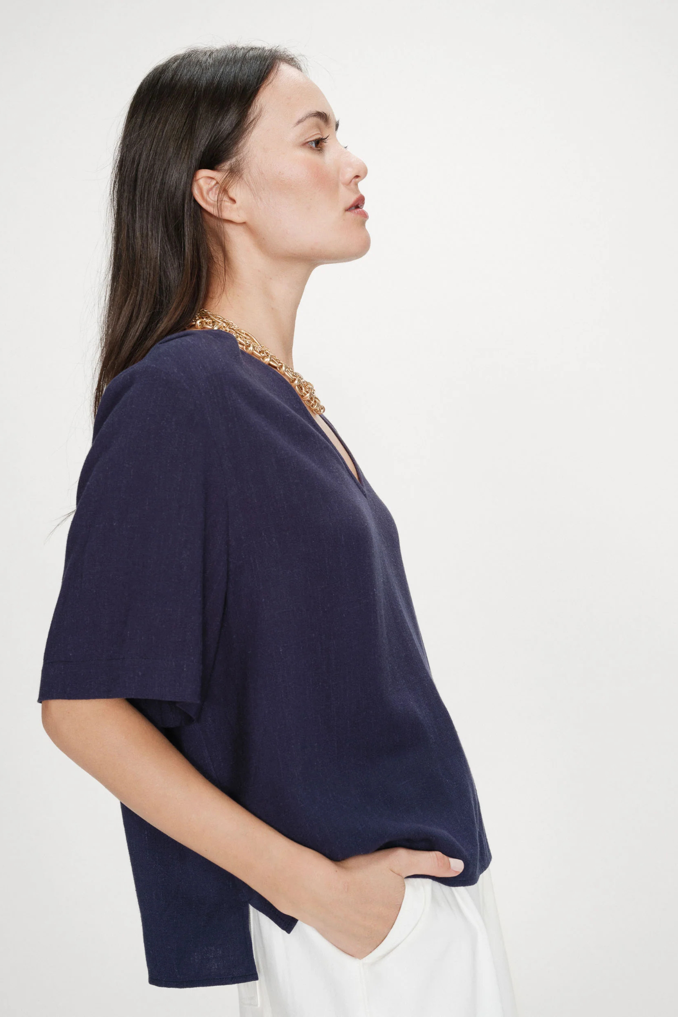 VIOLON TOP - MARINE