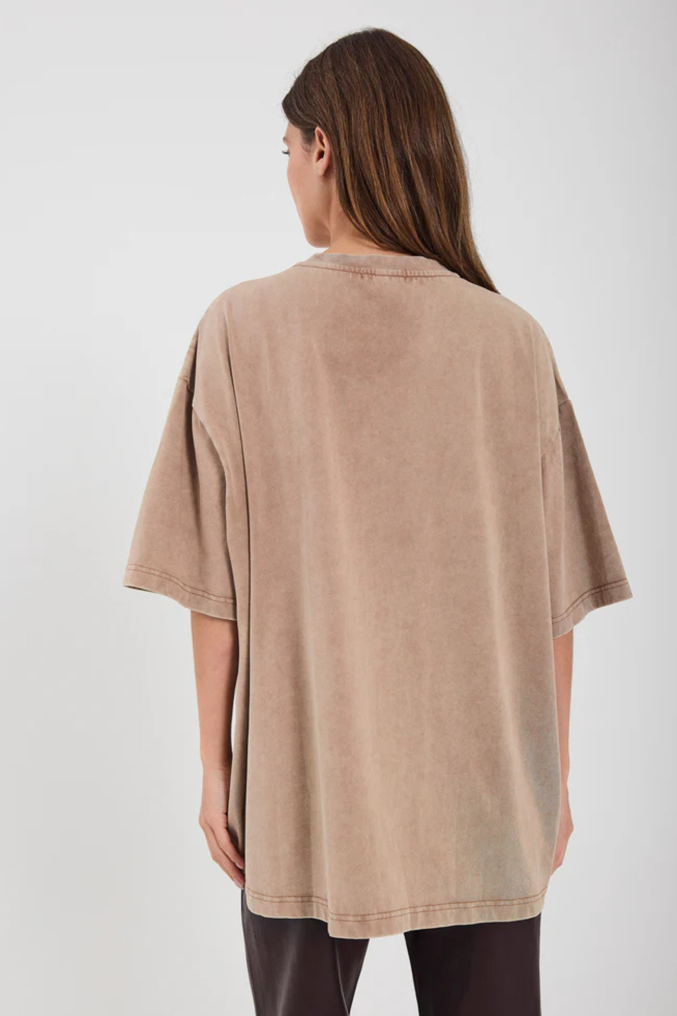 SCOTTIE T-SHIRT - CAMEL WASHED