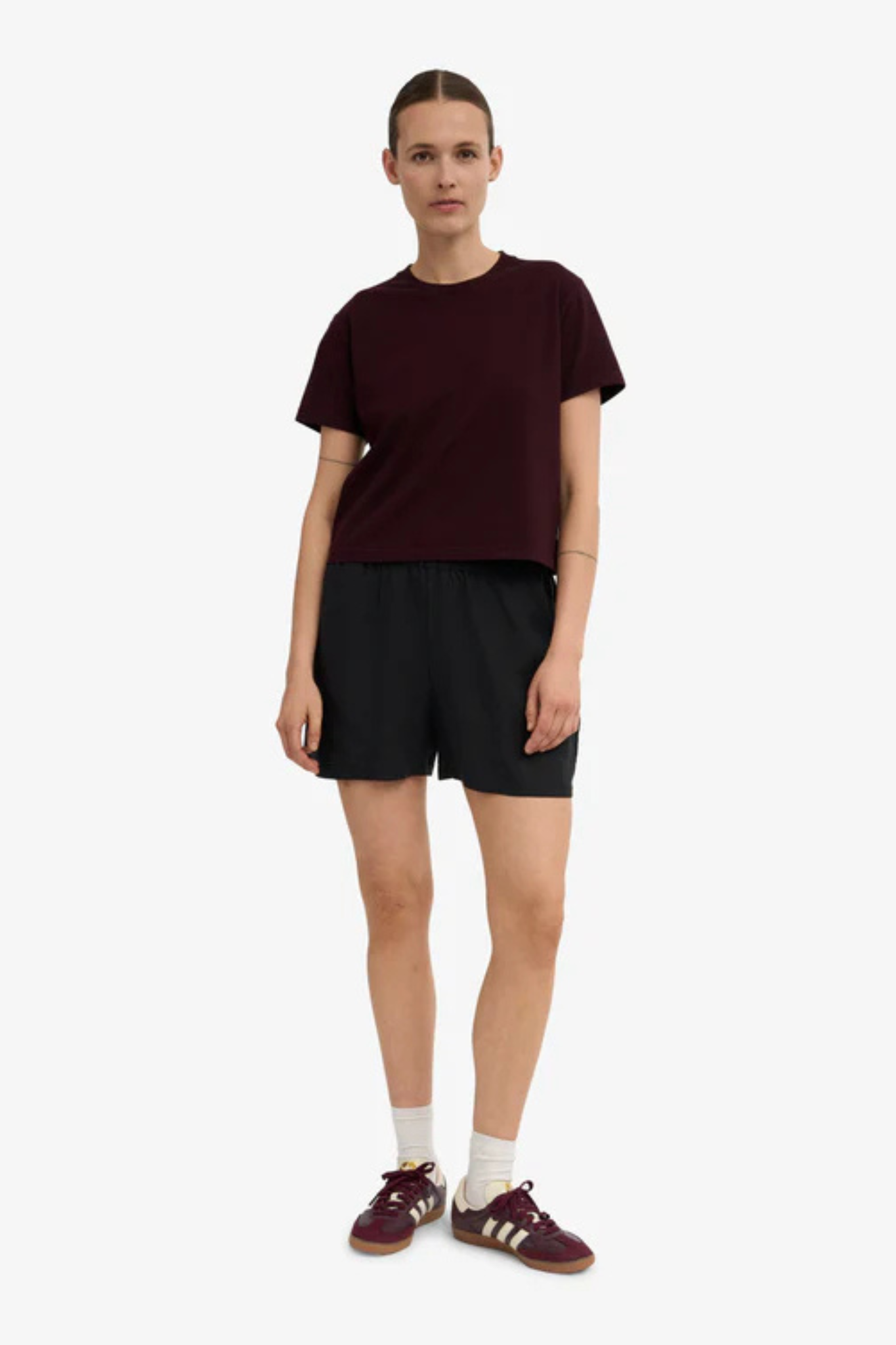 LINEN SHORTS - DEEP BLACK