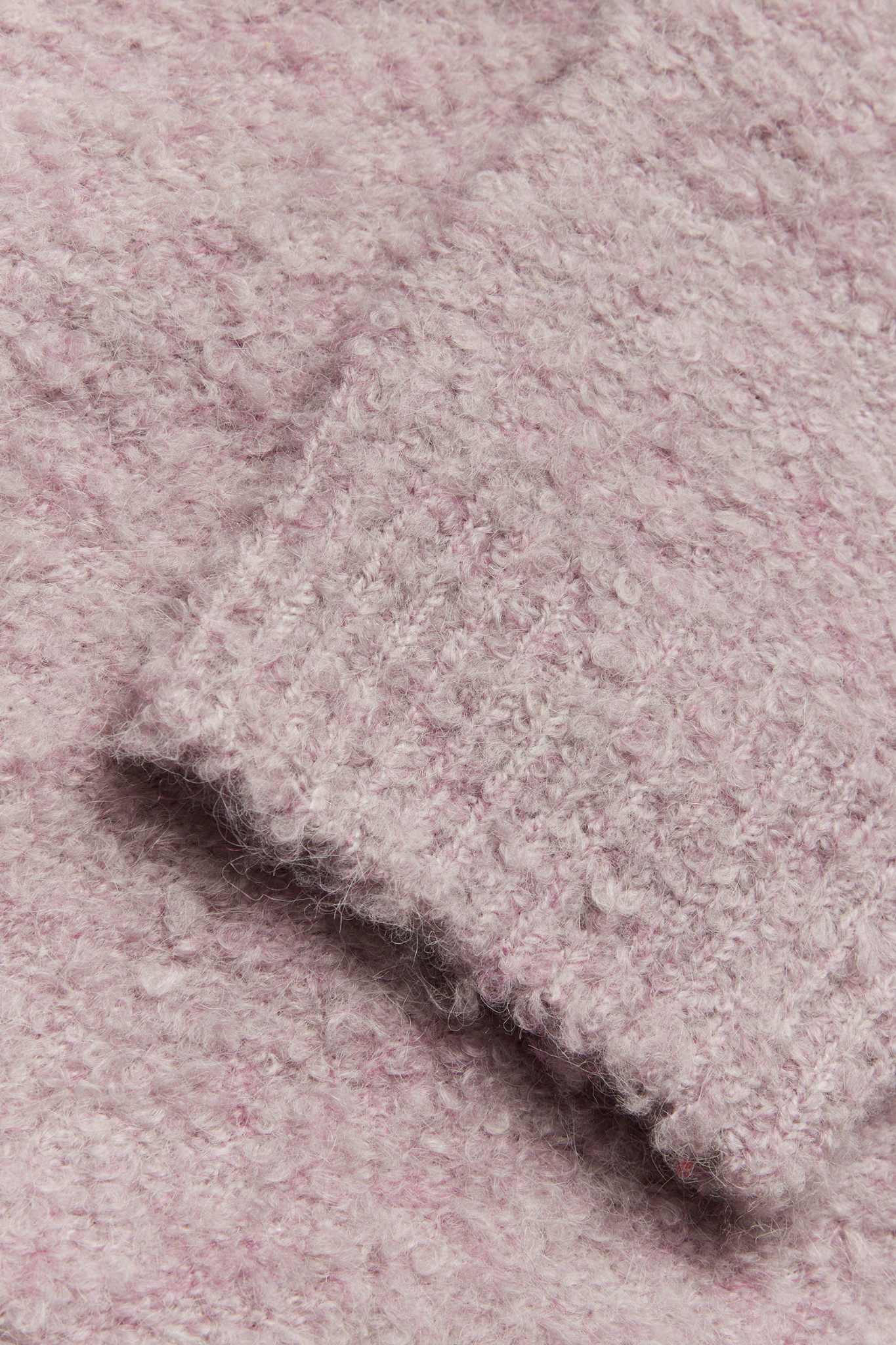 DOM LOOP POLO - DUSTY VIOLET