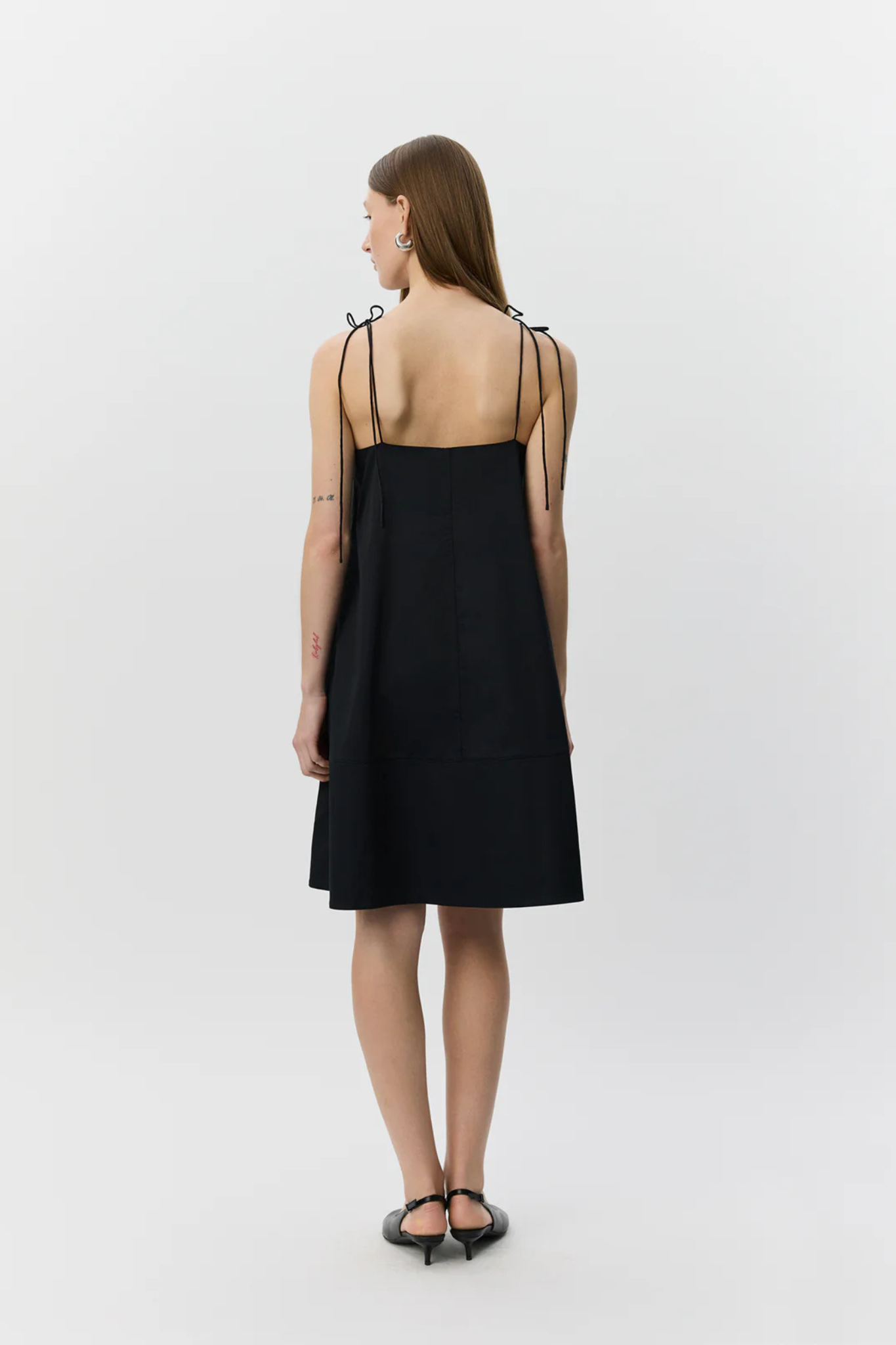 ANAYA SHAPE MINI DRESS - BLACK