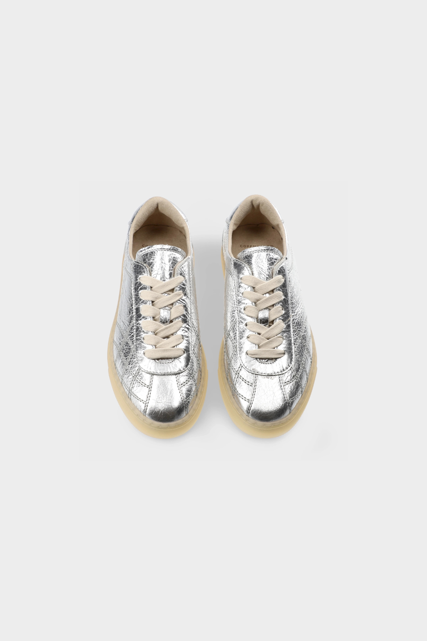 CPH121 LEATHER WOMEN SHOES - SILVER