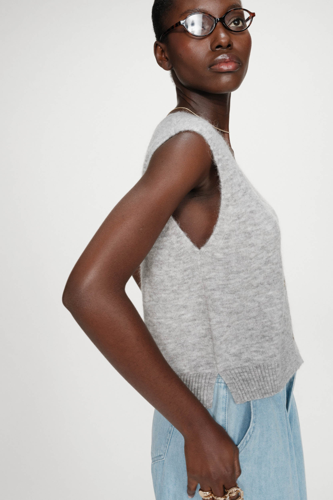 NARS CARDIGAN - GREY