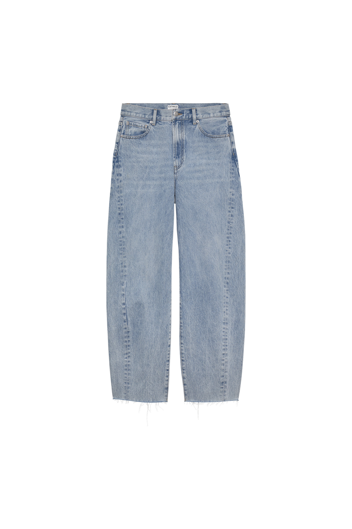 SUPER BARREL FIT JEANS - BLUE