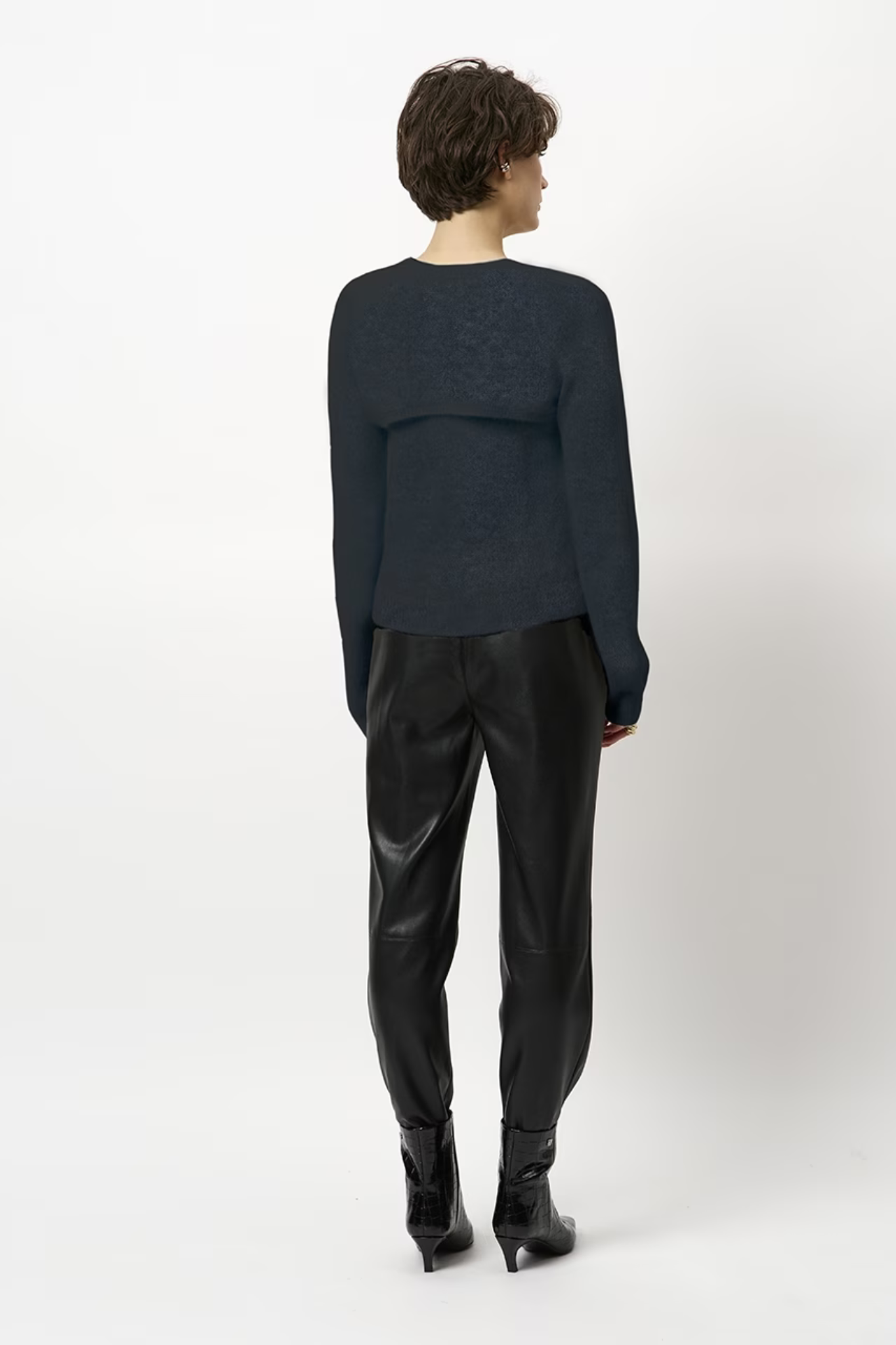 BRICE SWEATER - MIDNIGHT GREEN