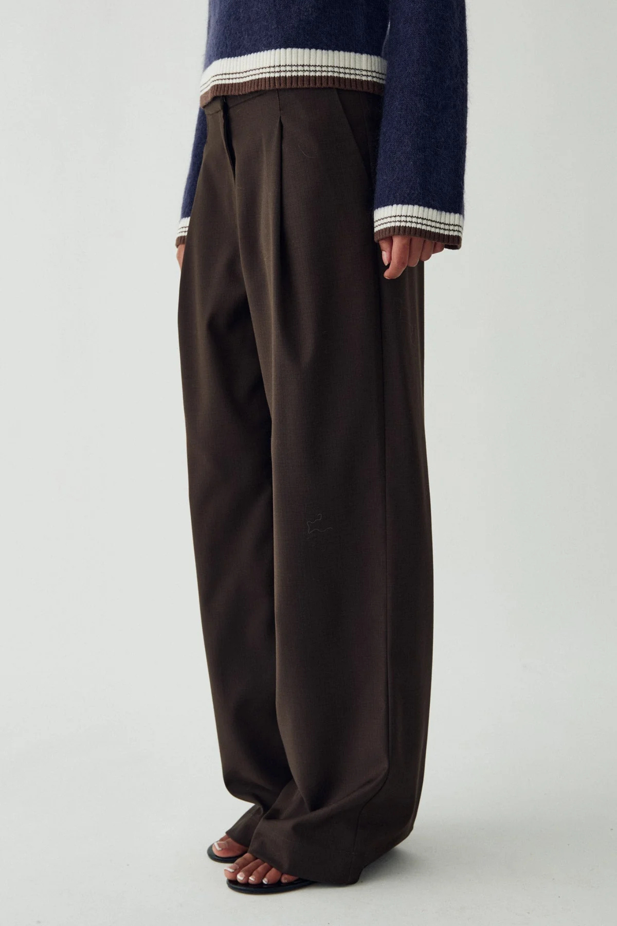 KAZIA S PANTS - CHOCOLATE