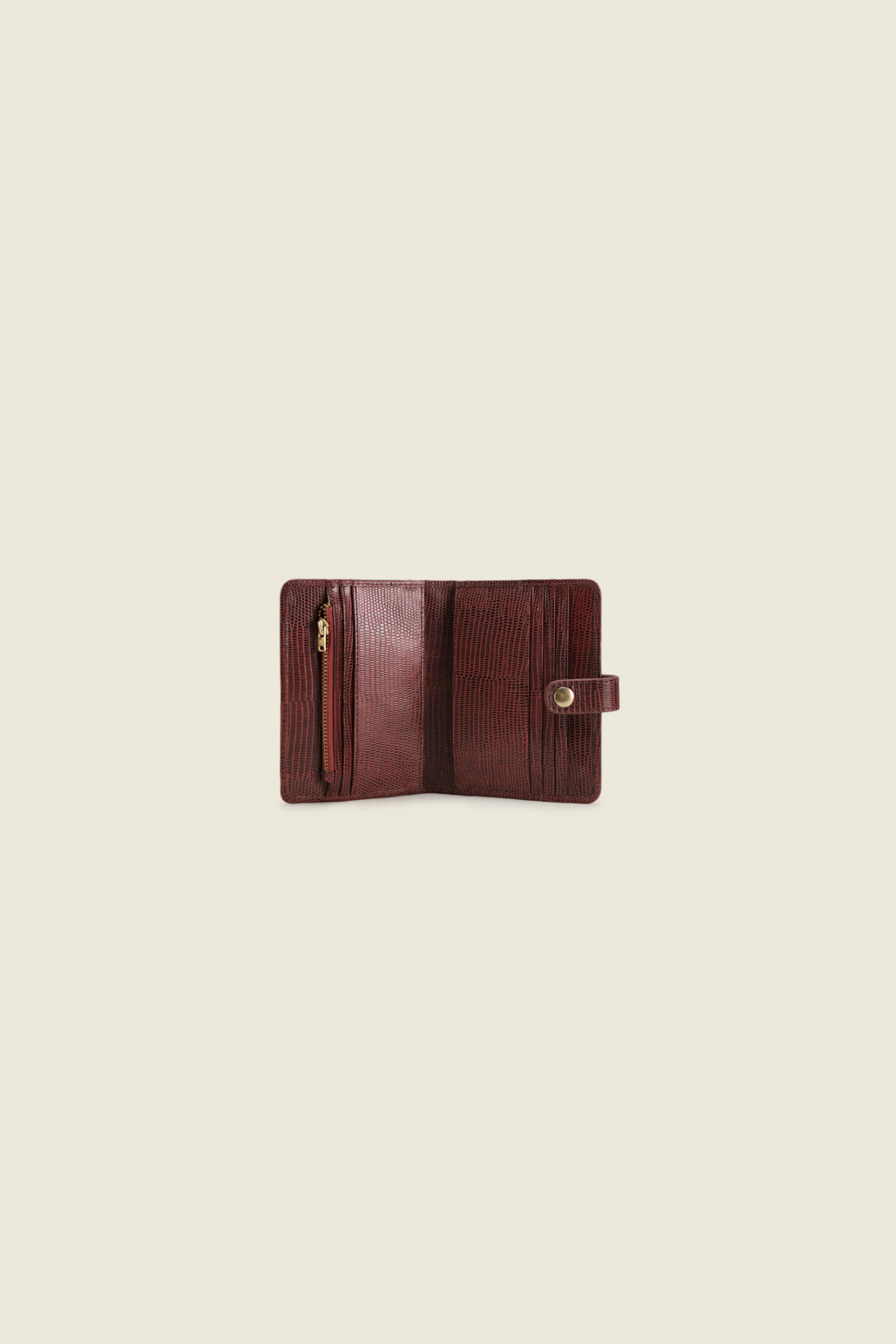 JEANNE 1960 WALLET - GARNET