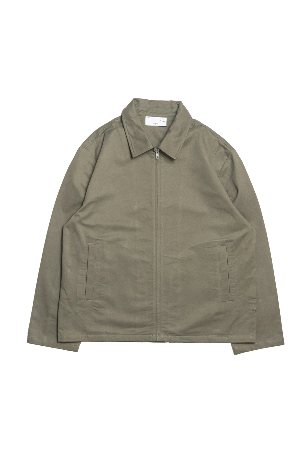 ZIP UP JACKET - WASHED GREEN