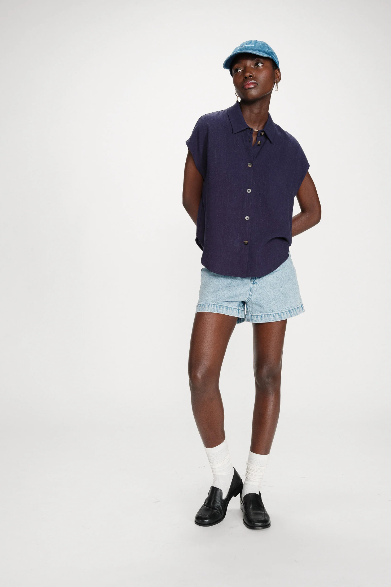 PEREZ SHIRT - MARINE