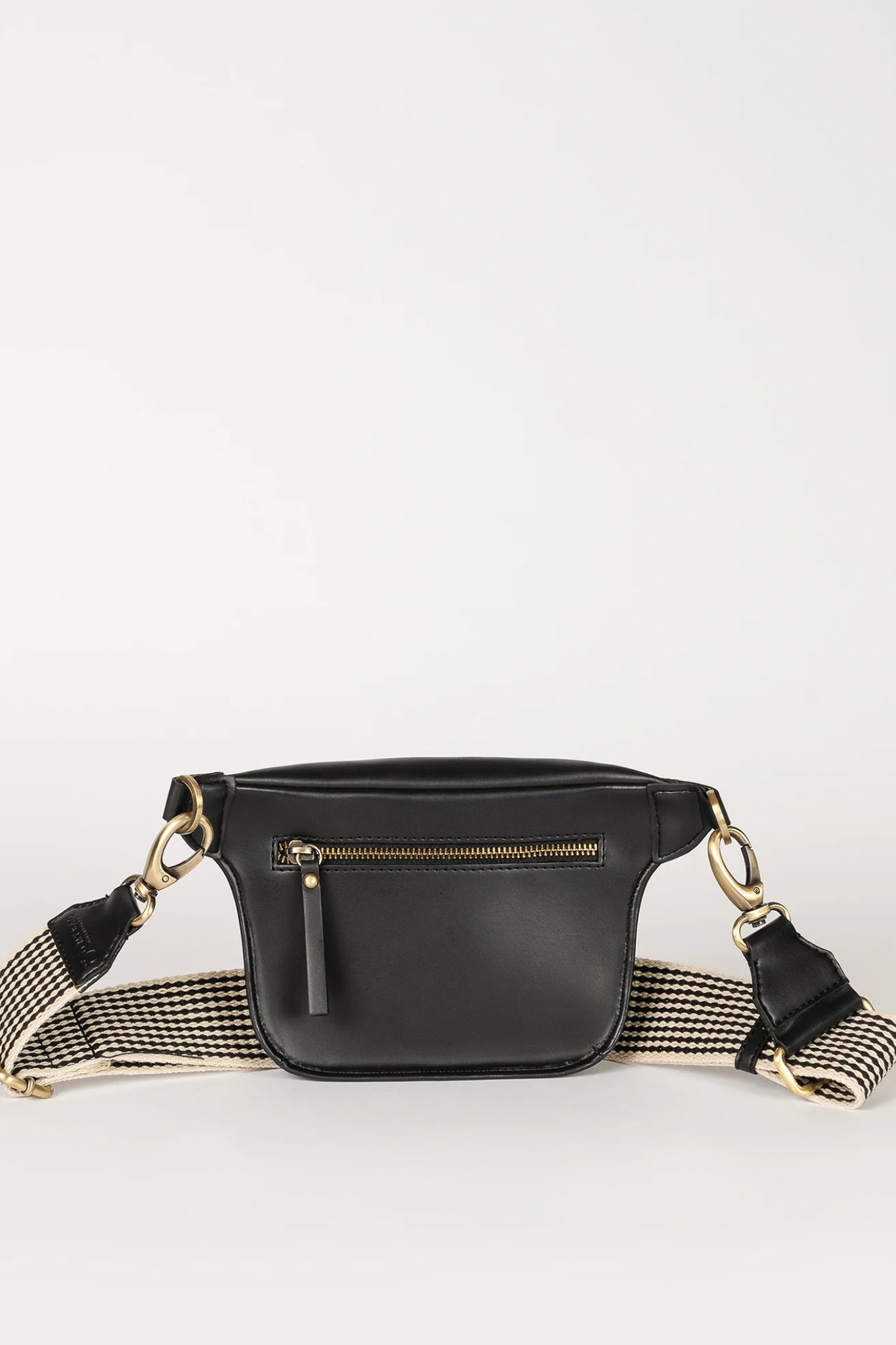 BECK'S BUMBAG - BLACK VEGAN UPPEAL