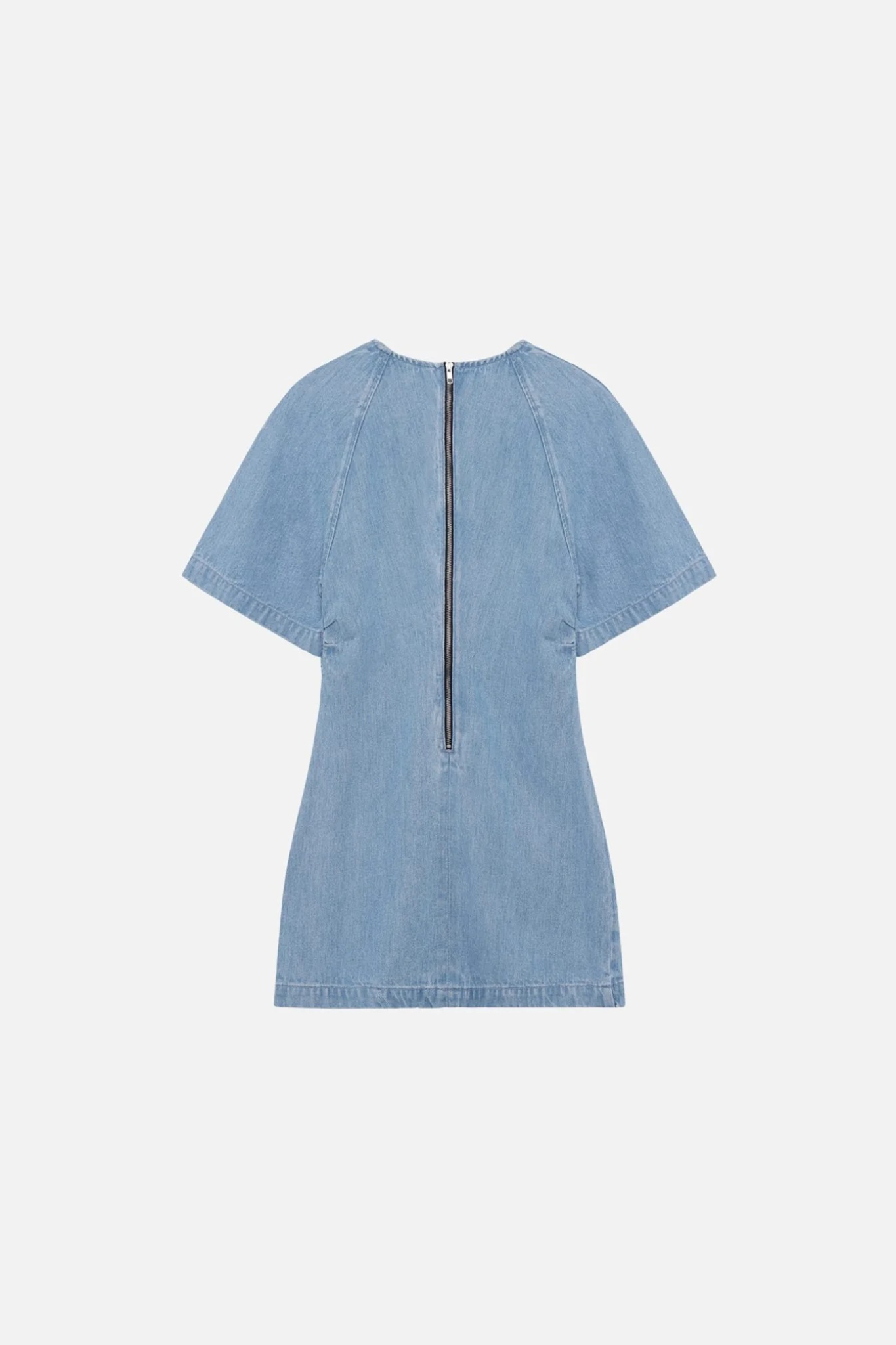 ADANA DENIM DRESS - LIGHT BLUE MARINE