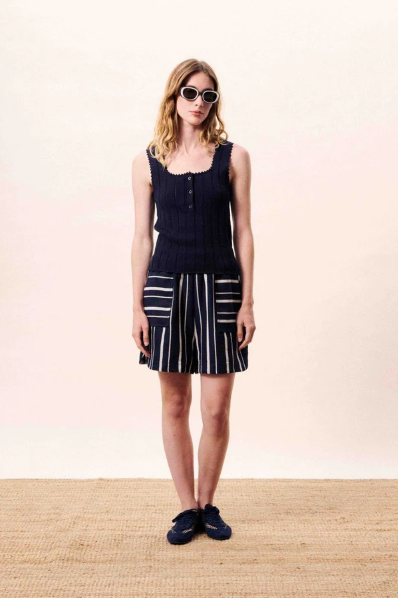 DUNDEE TOP - BLUE NAVY