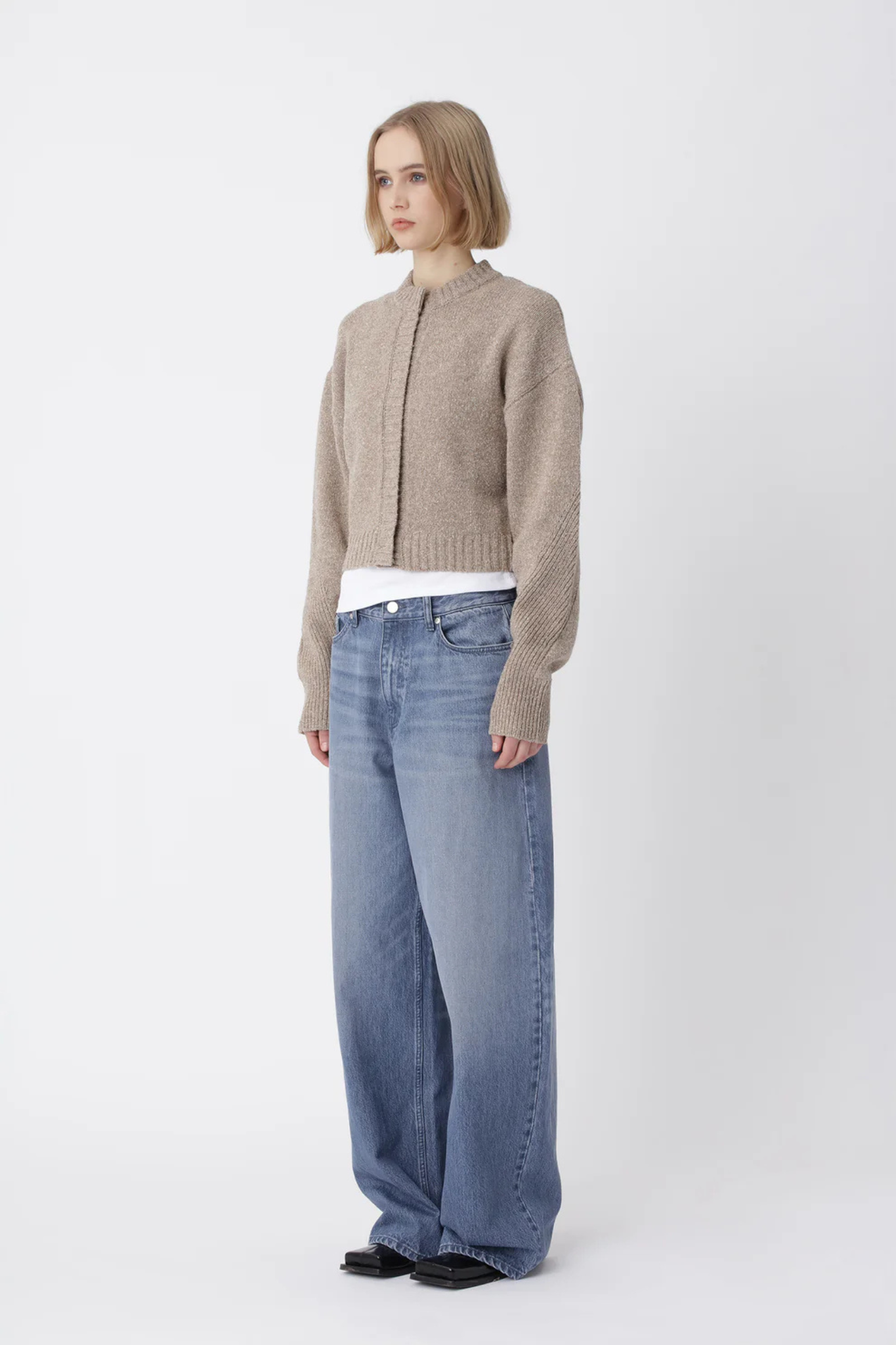 VINNI KNIT CARDIGAN - PURE CASHMERE