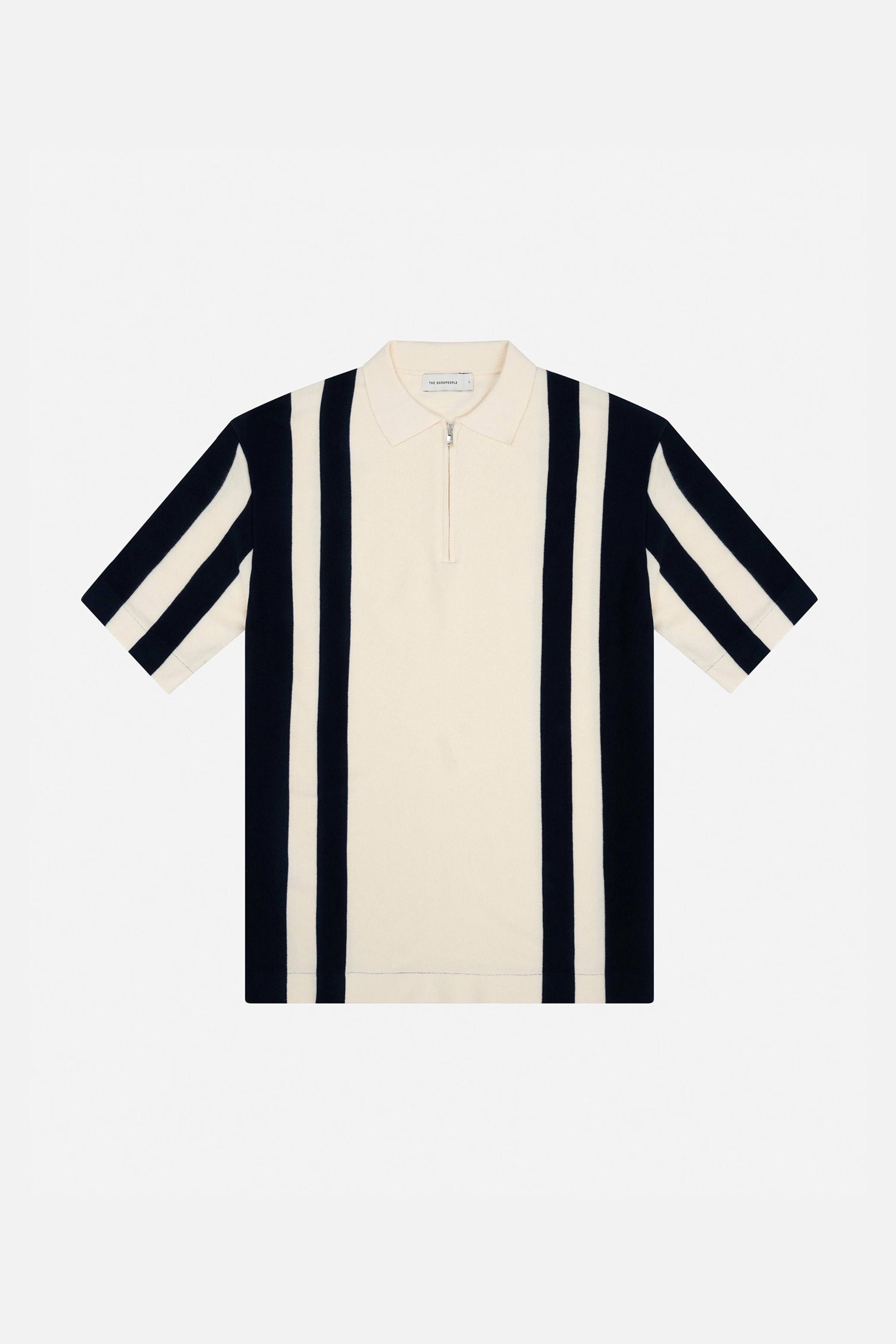 PALUDE KNIT - WHITE/NAVY