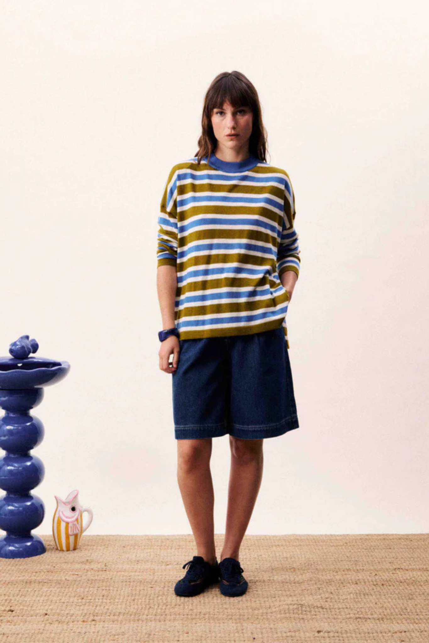 SAPPHIRE SWEATER - OLIVE
